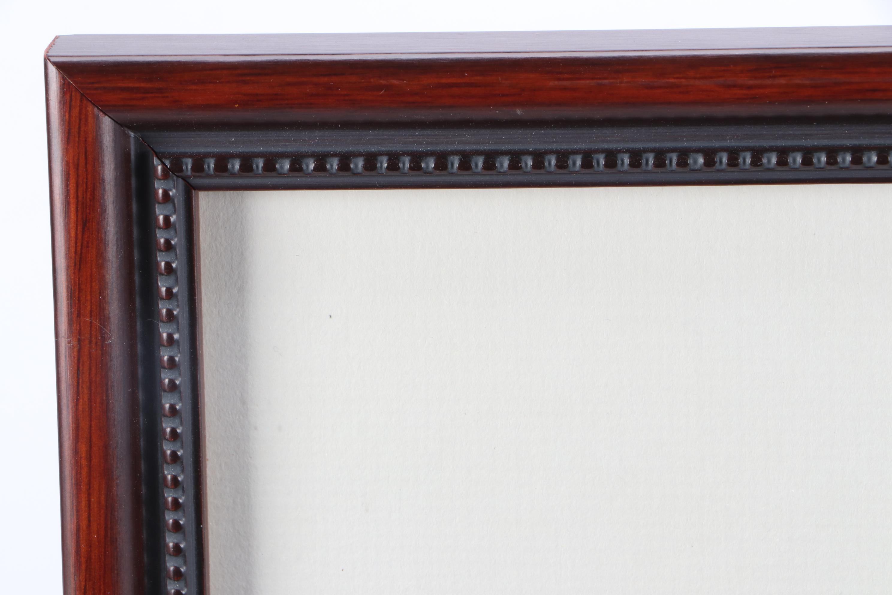 Miniature Hand-Colored Landscape Etching