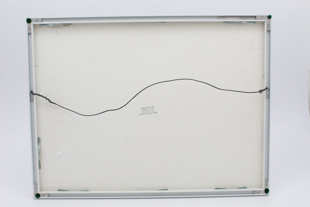 Teresa Farr Limited Edition Serigraph "Armadillo with Headphones"