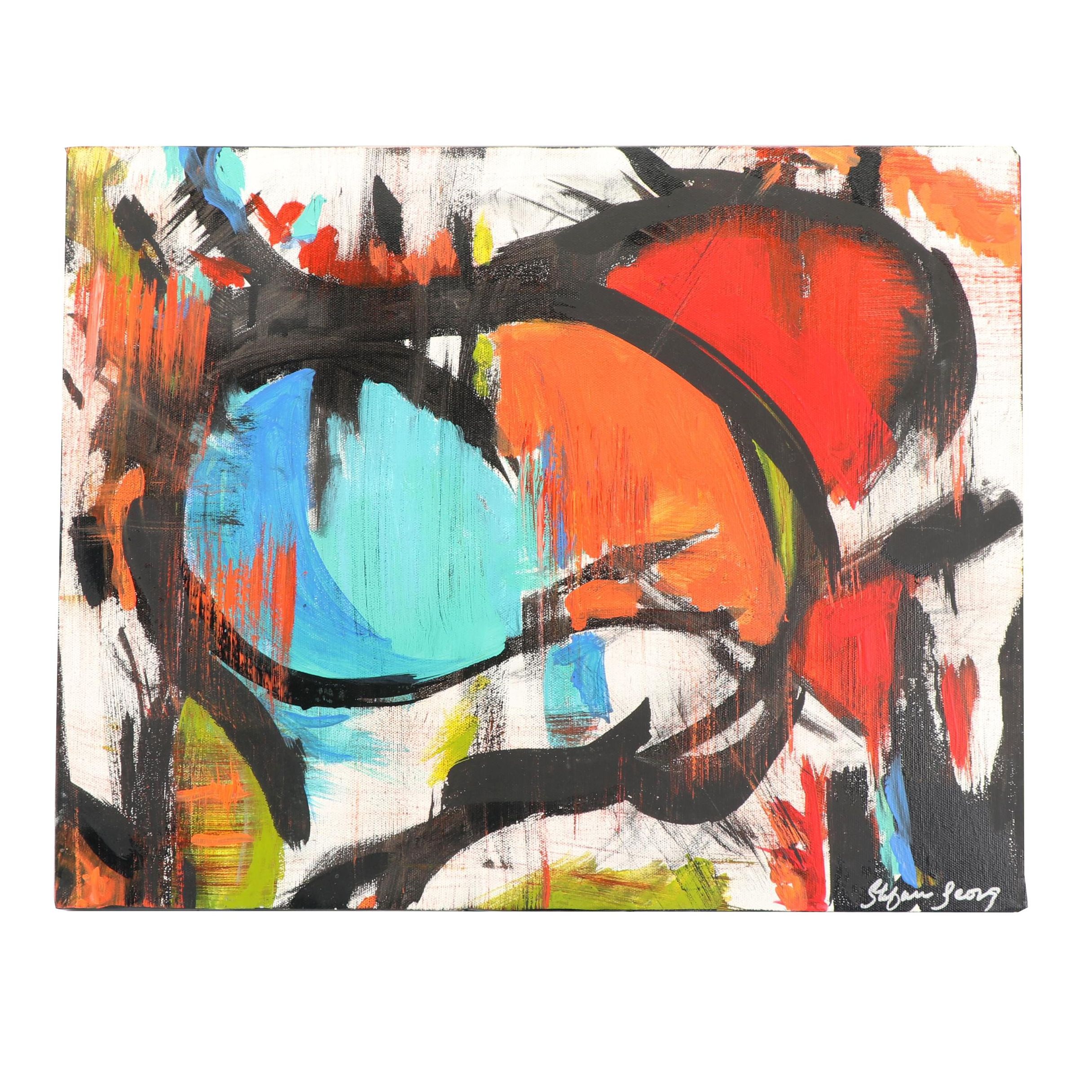 Stefan Georg Oil Painting "Major Minor"