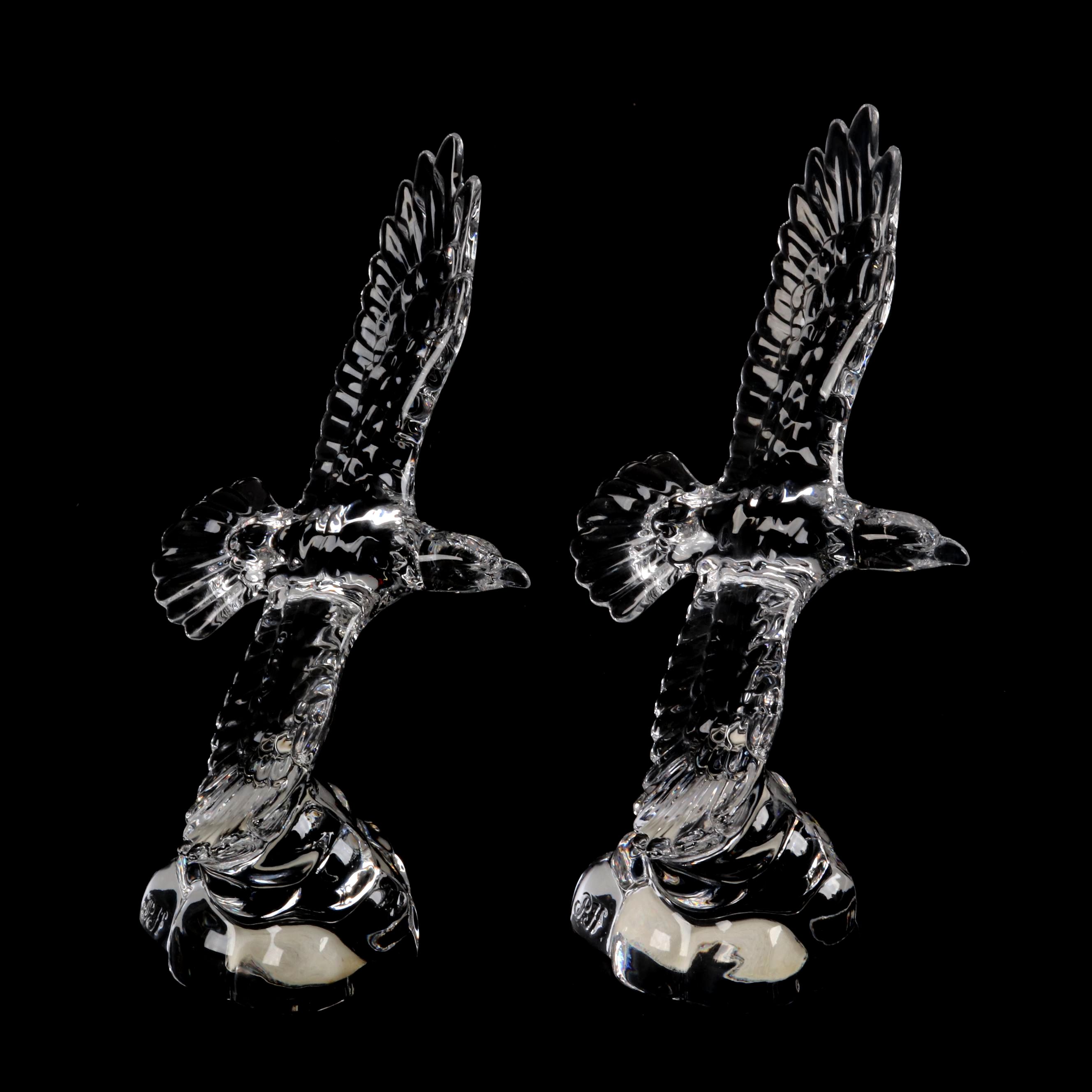 Cristal au Plomb "Wonders of the Wild" Crystal Figurines