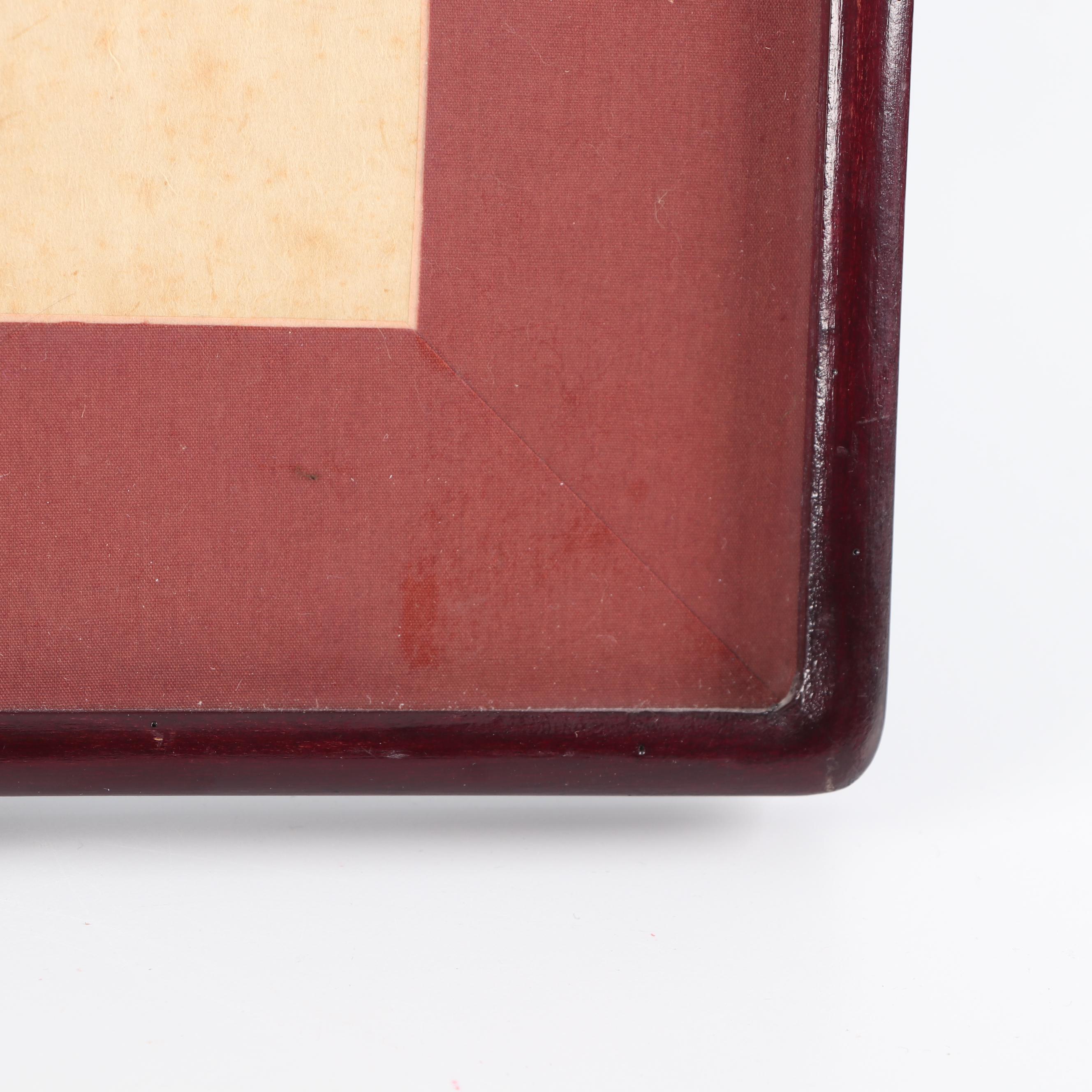 Chinese Painting of Warrior with Horse