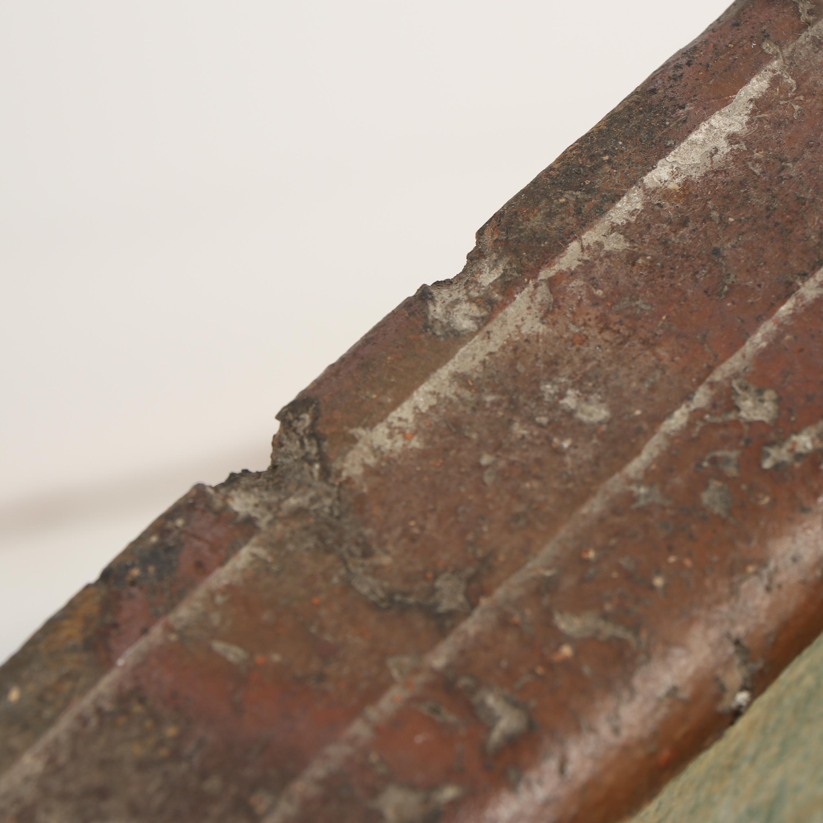 Chinese Pidan Style Ceramic Vessel with Metal Interior Tray