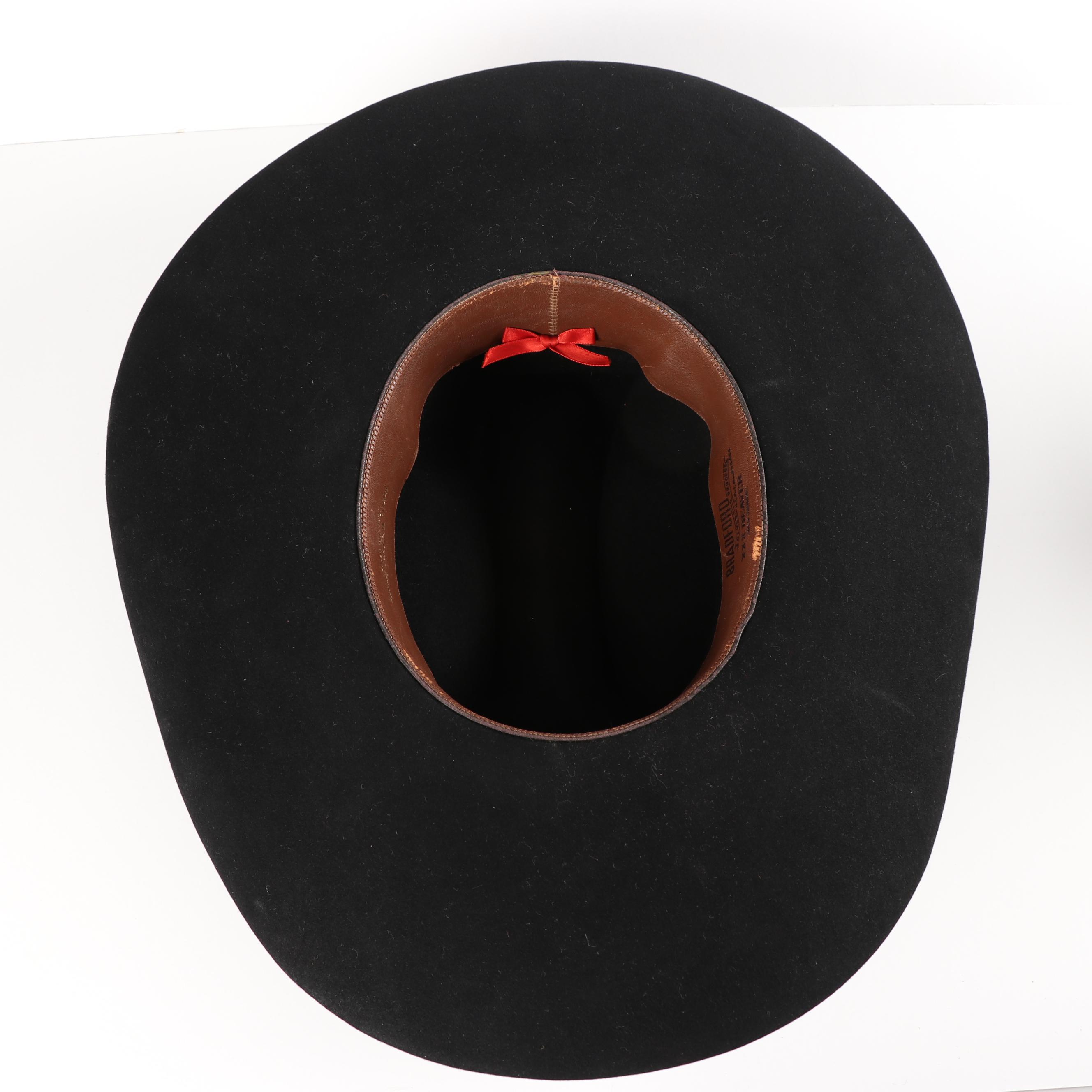 Tepee Western Goods Bradford Black 3X Felted Beaver Cowboy Hat