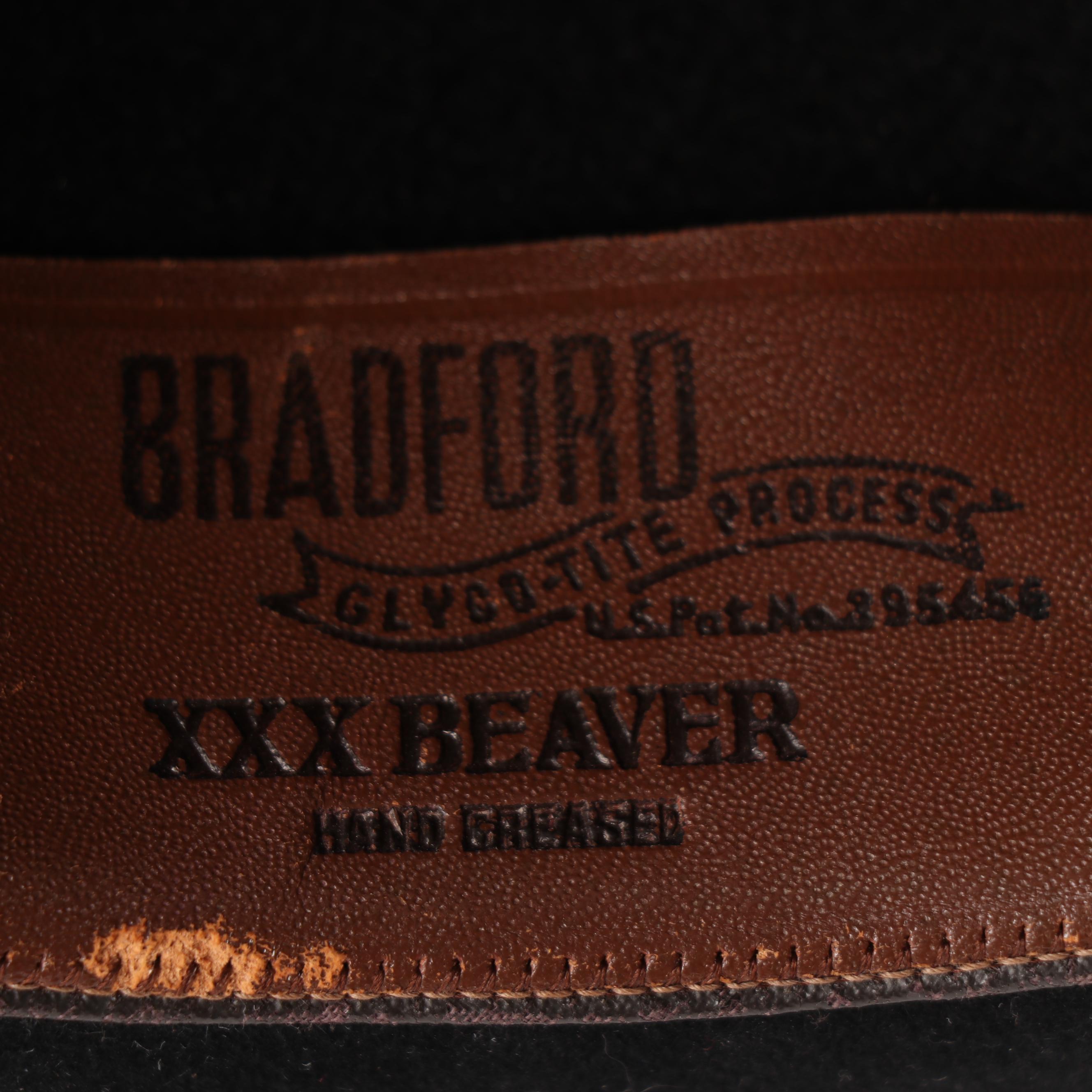 Tepee Western Goods Bradford Black 3X Felted Beaver Cowboy Hat