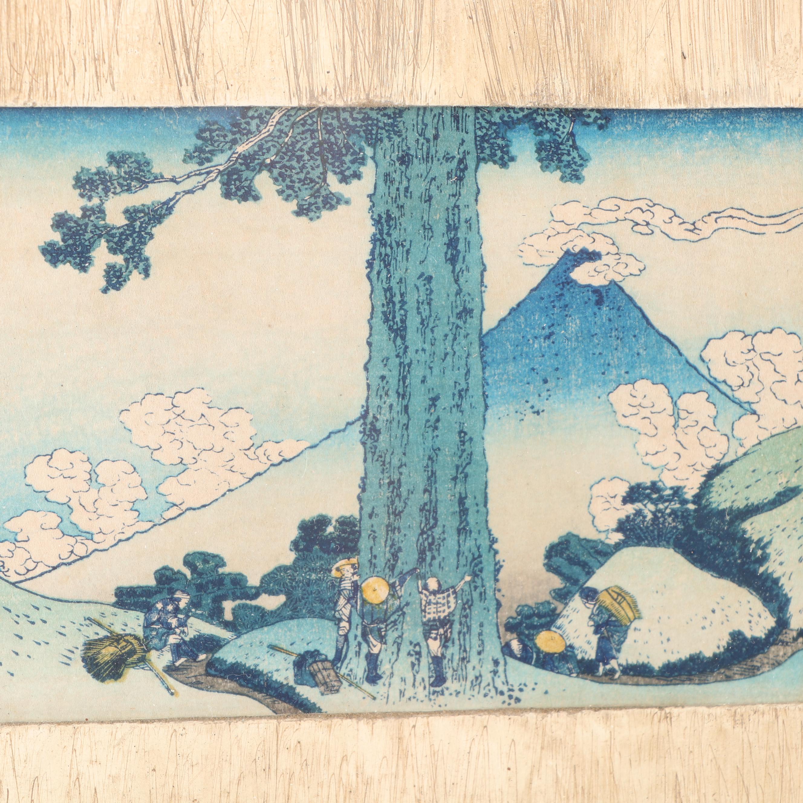 Japanese Woodblock Prints after Hokusai and Ando Hiroshige