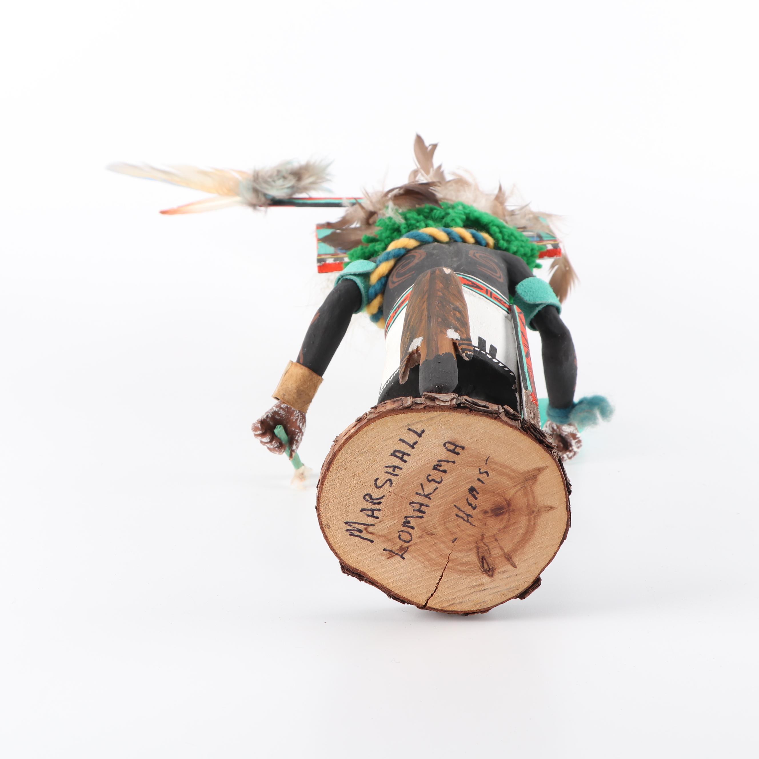Marshall Lomakema Large Kachina Doll "Hemis"