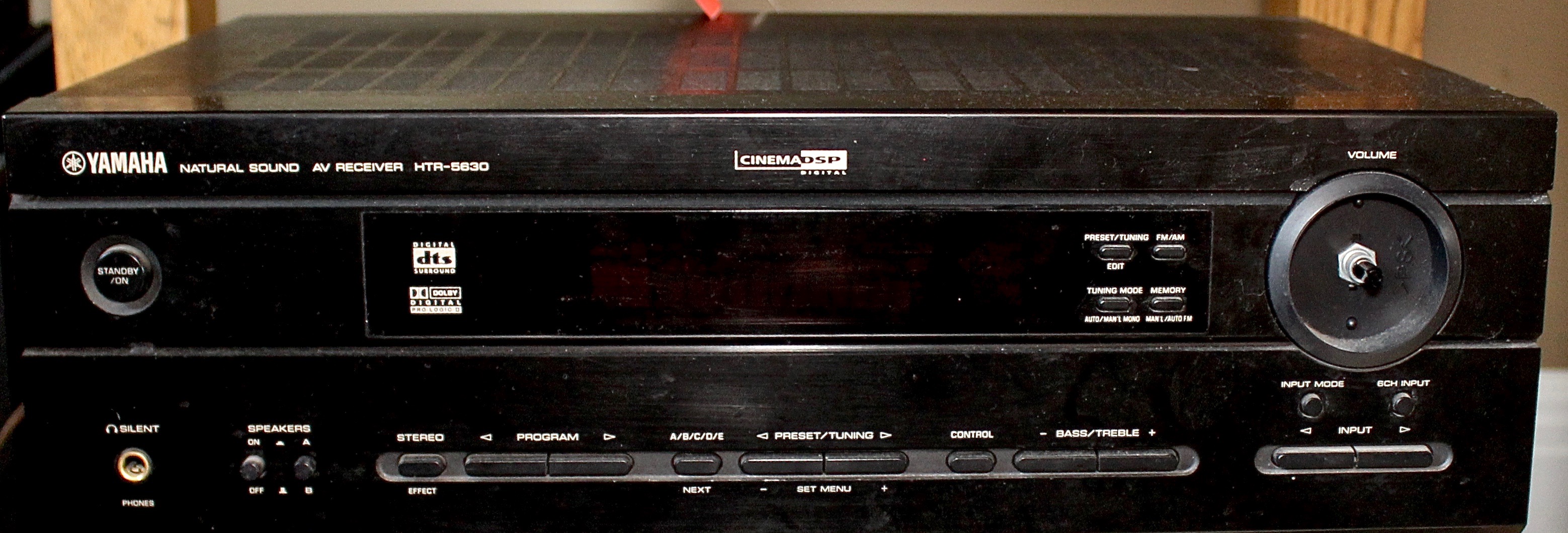 Yamaha and Sony Natural Sound AV Receiver with Speakers and CD Player