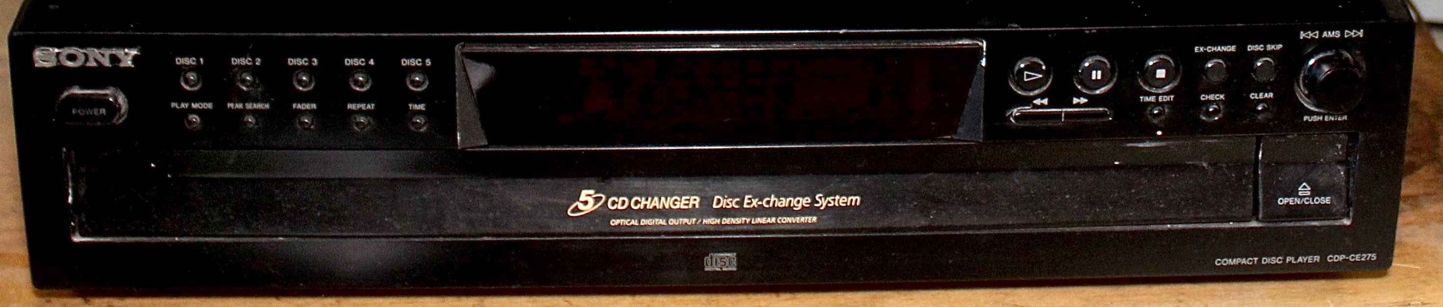 Yamaha and Sony Natural Sound AV Receiver with Speakers and CD Player