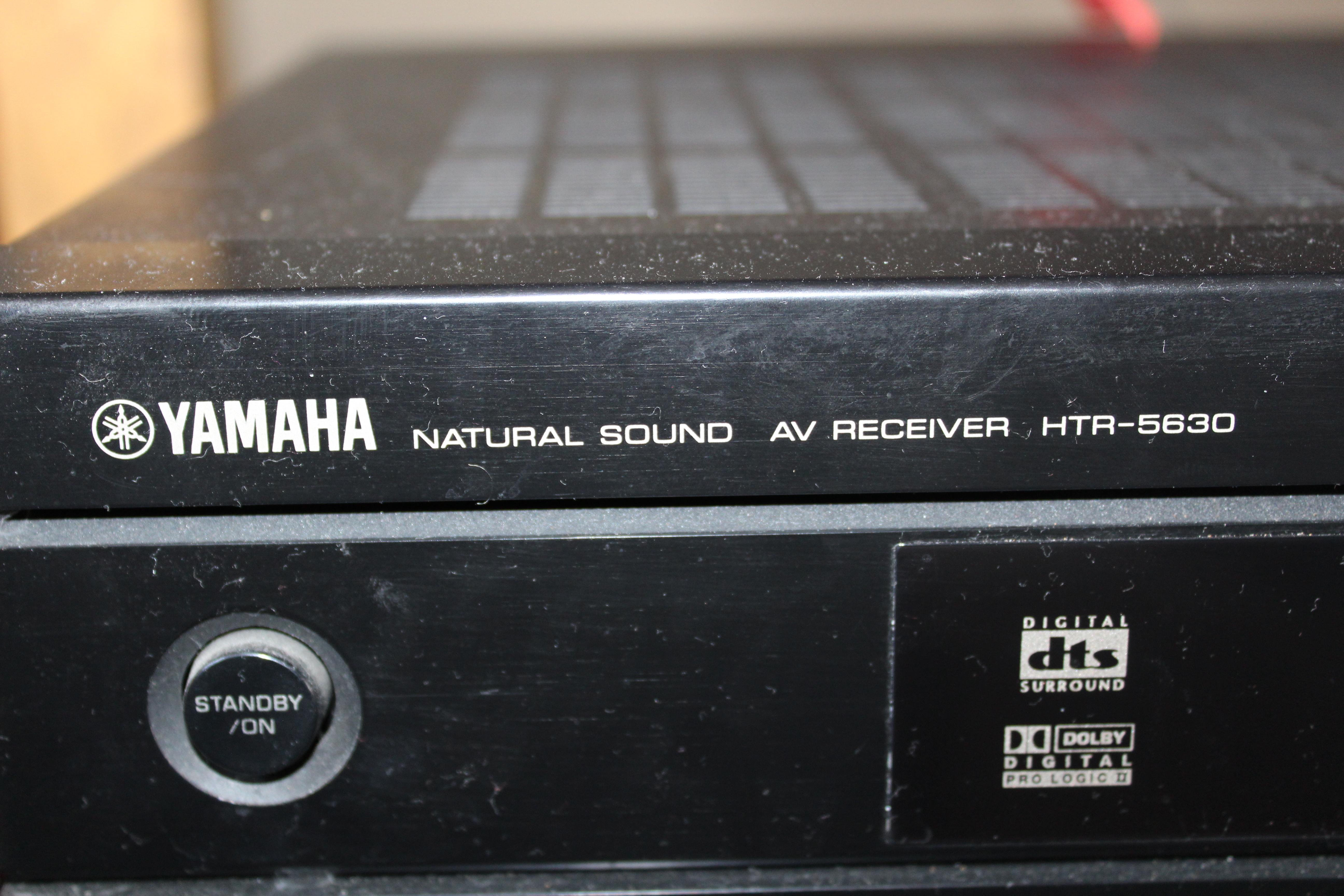 Yamaha and Sony Natural Sound AV Receiver with Speakers and CD Player
