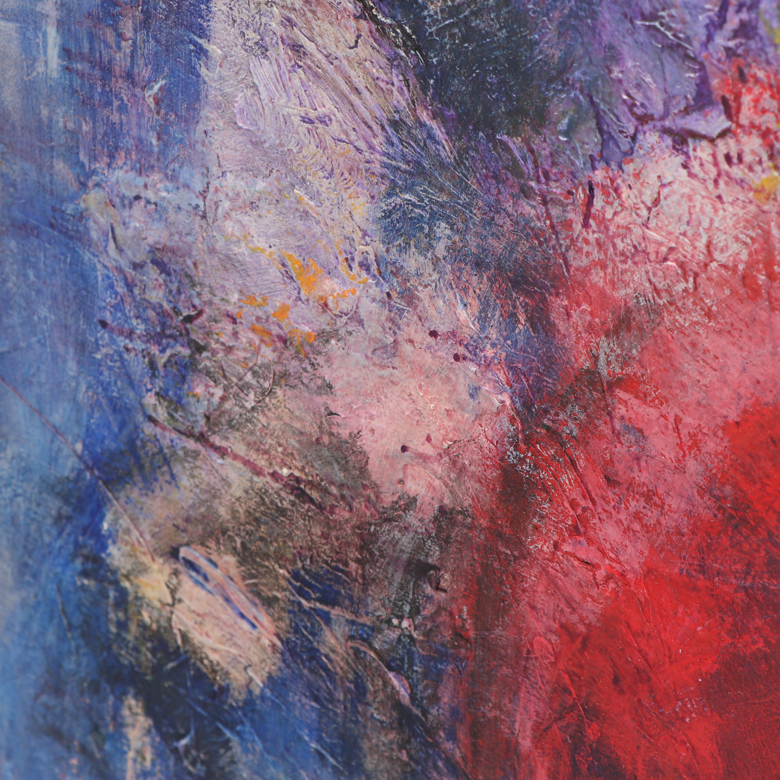 Stefan Georg Acrylic Painting "Blood Moon"