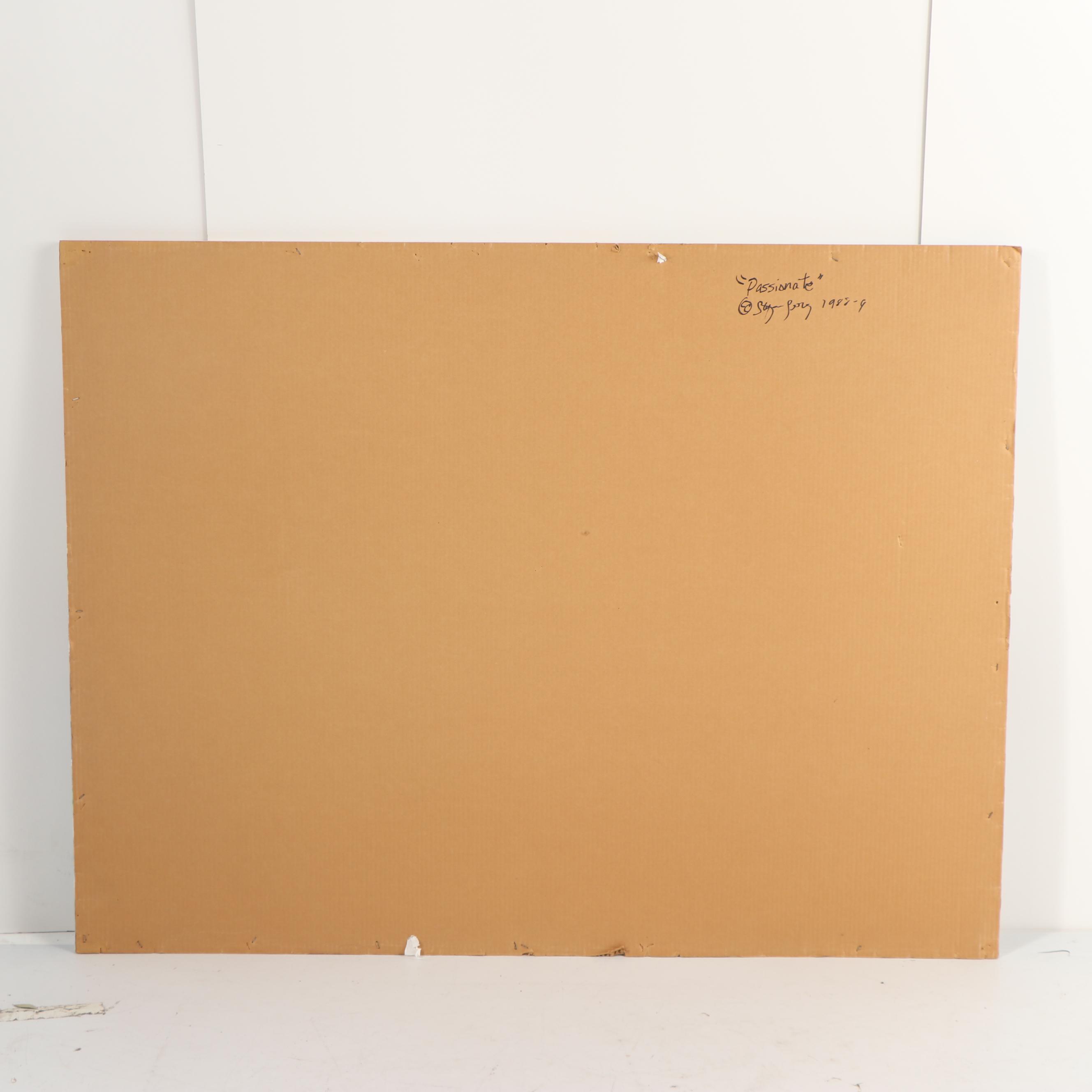 Stefan Georg Acrylic Painting "Passionate"