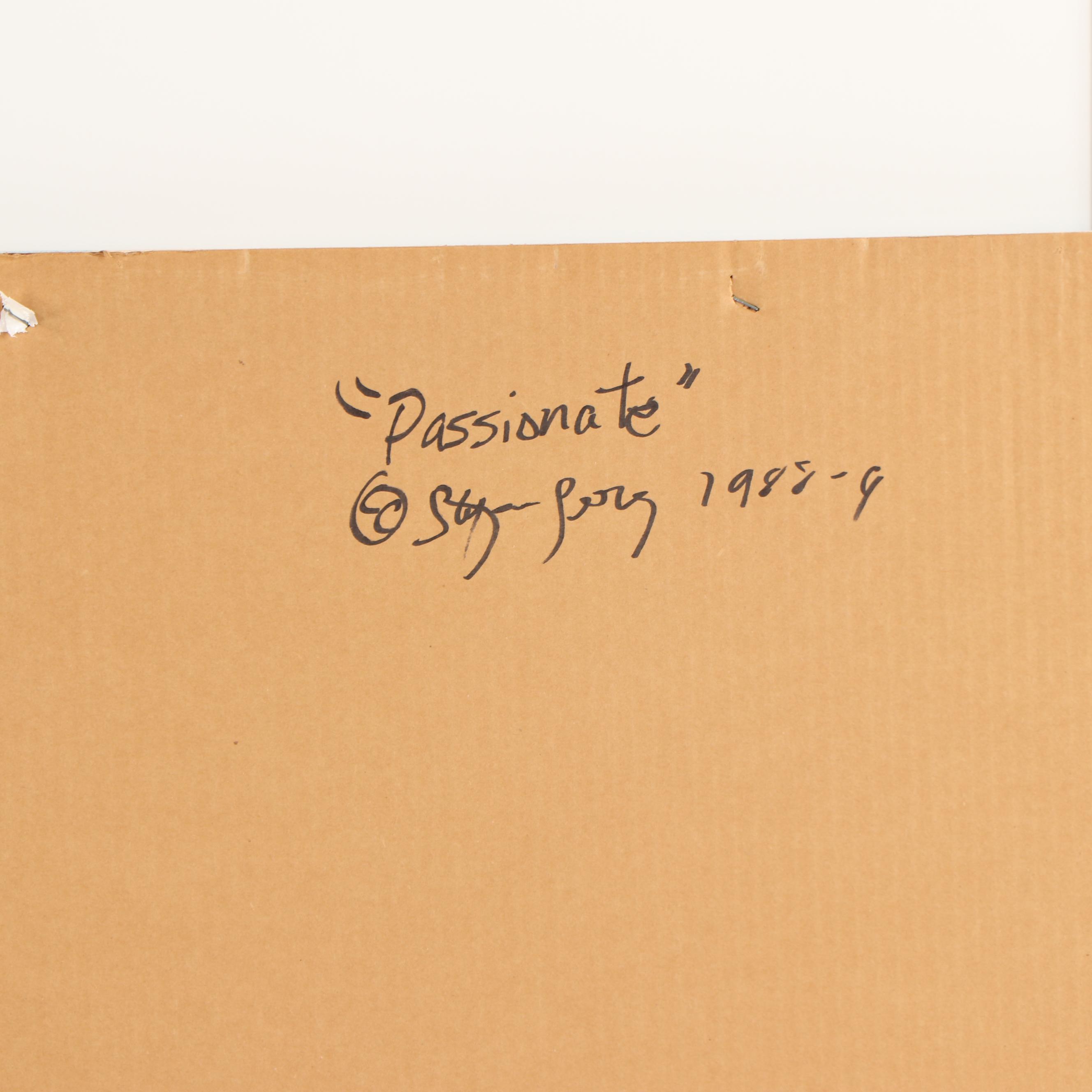 Stefan Georg Acrylic Painting "Passionate"