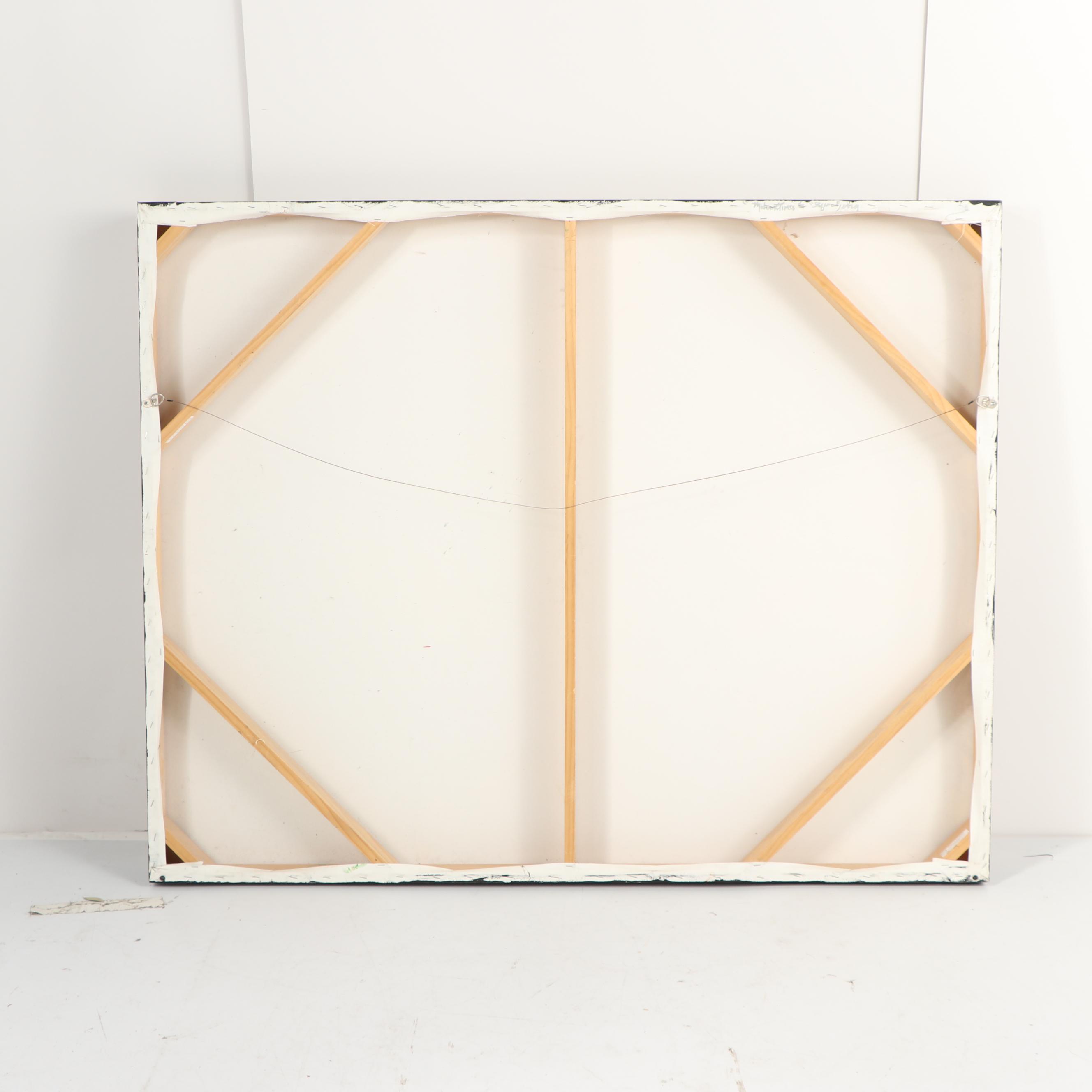 Stefan Georg Acrylic Painting "Modern Times X"