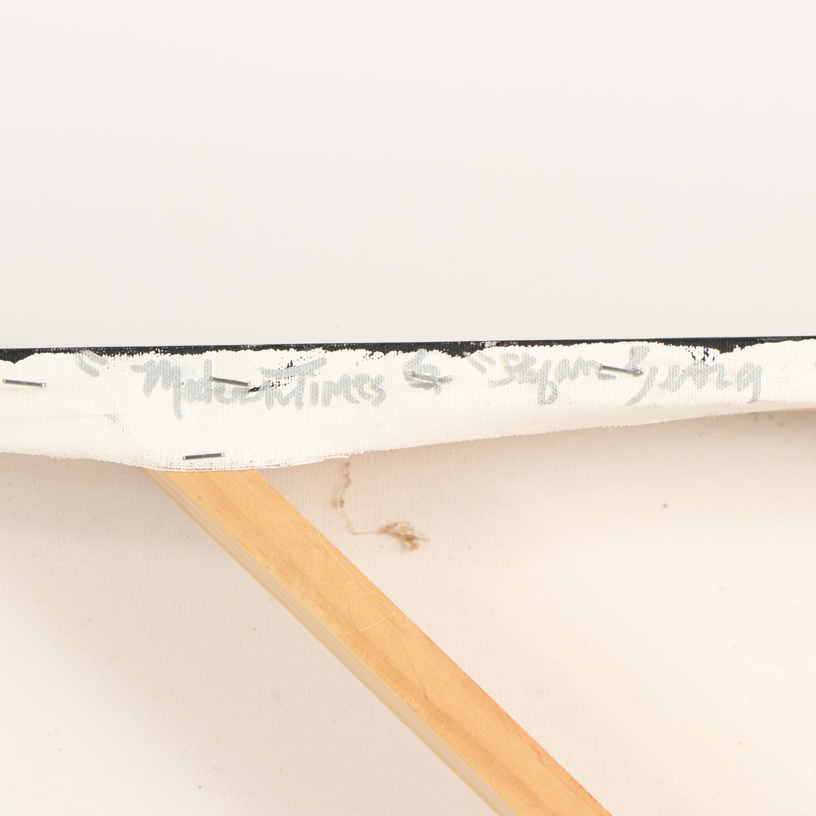 Stefan Georg Acrylic Painting "Modern Times X"