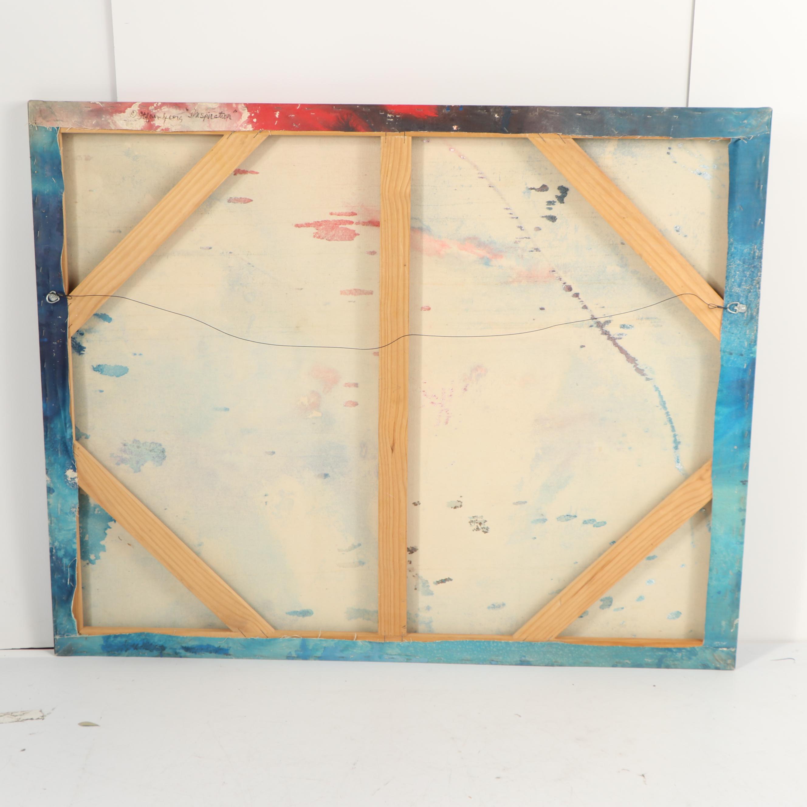 Stefan Georg Acrylic Painting "Inspiration"