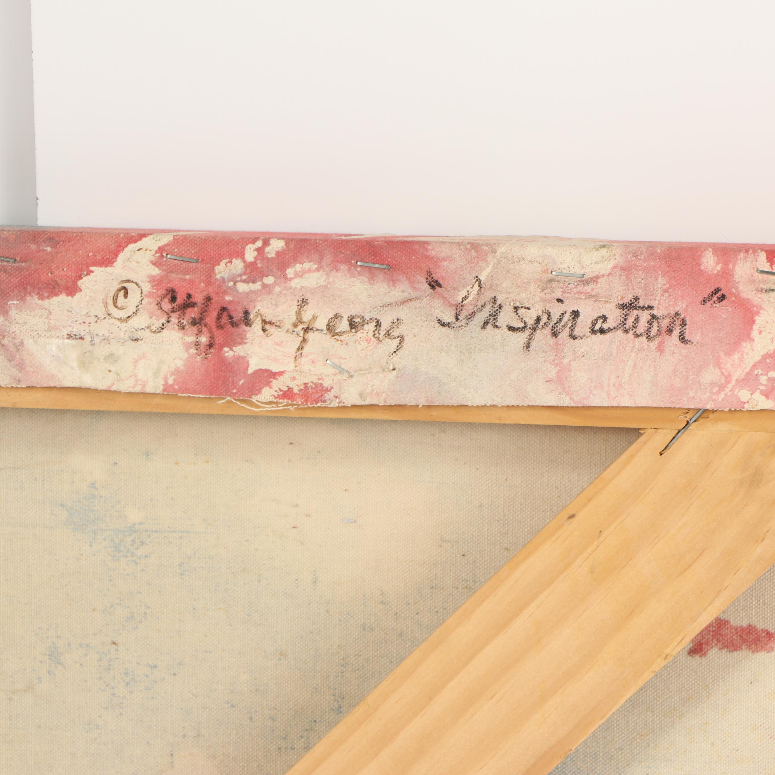 Stefan Georg Acrylic Painting "Inspiration"