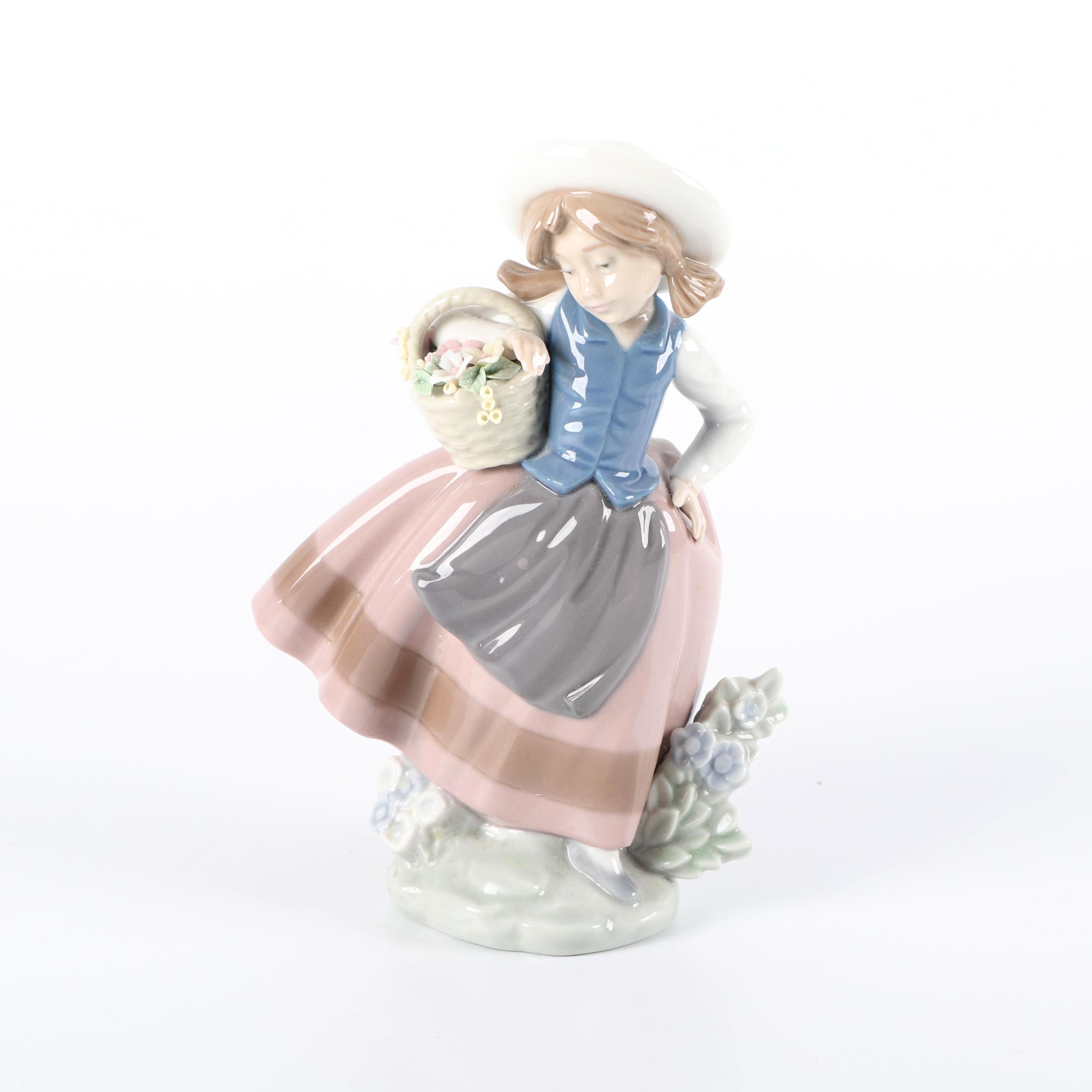 Lladró "Sweet Scent" Porcelain Figurine, 1983