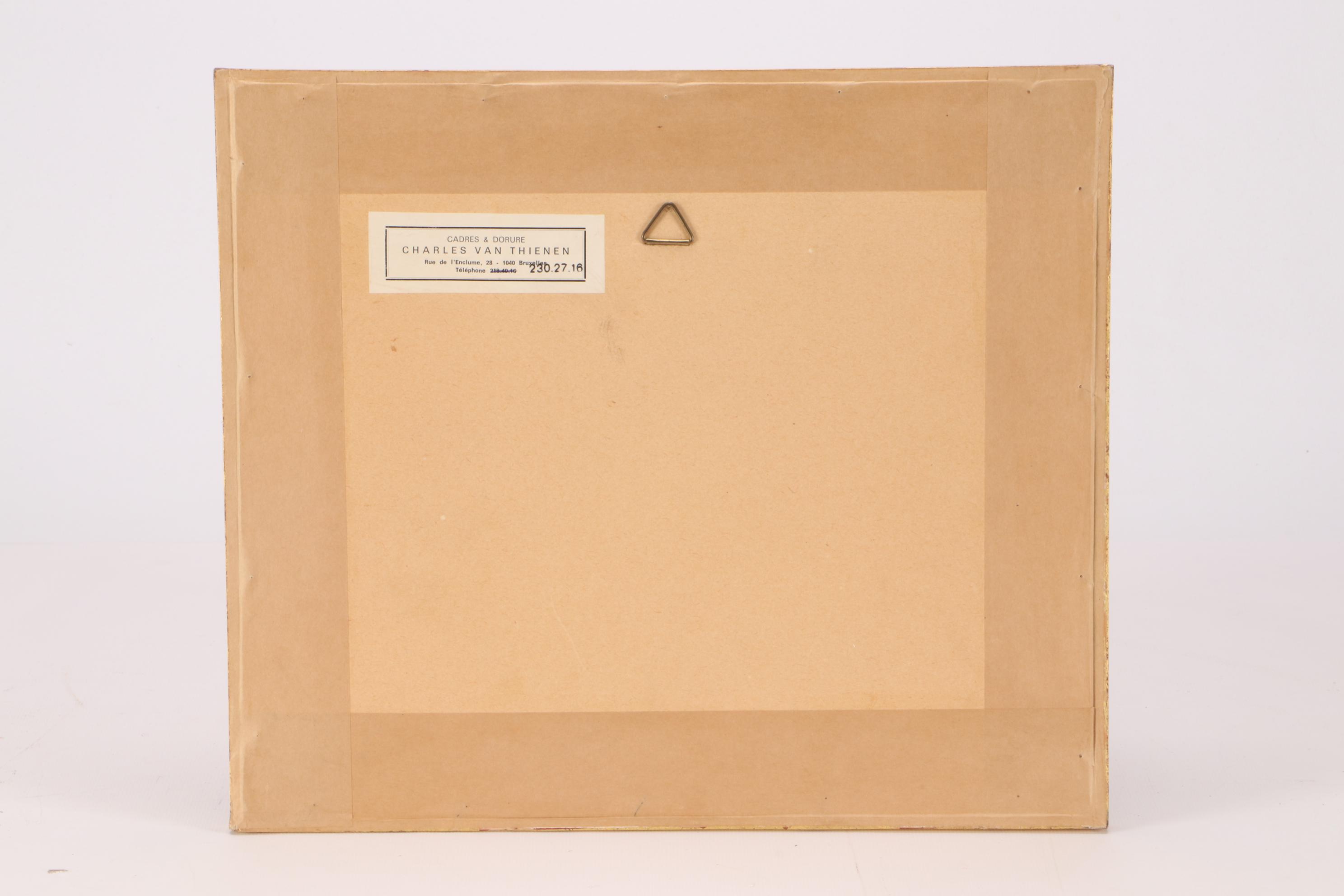 A. Liesseus Vintage Graphite Drawing of Cat