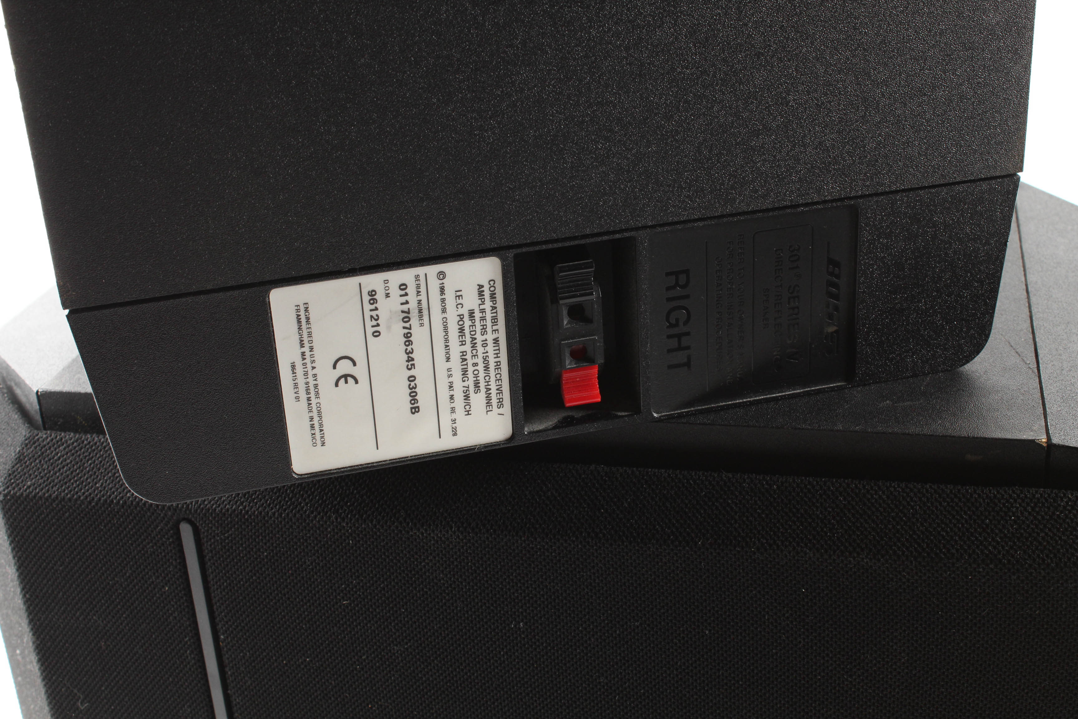 Bose 301 Series IV Stereo Speakers