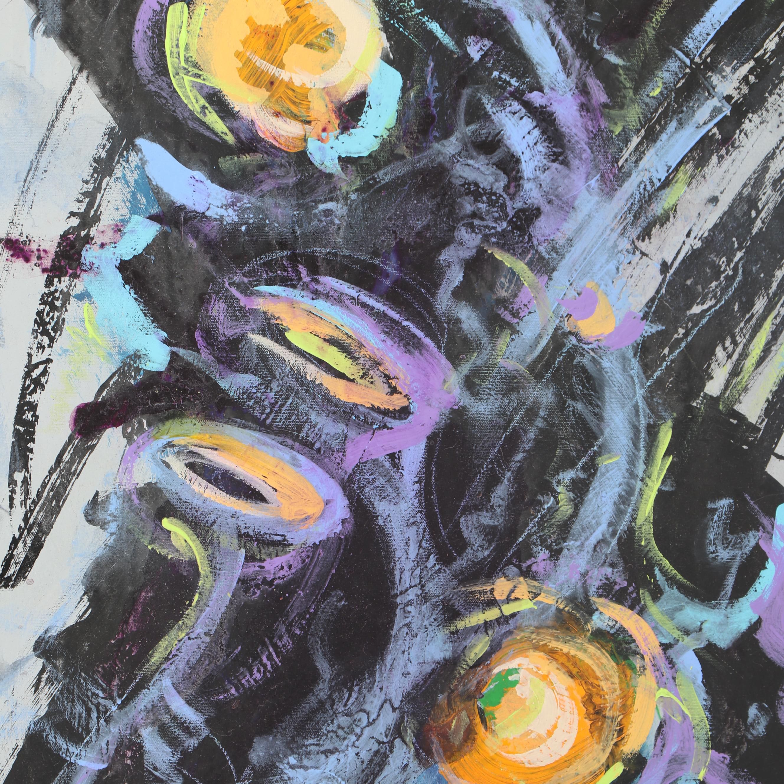 Stefan Georg Acrylic Painting "Music in Color IV"