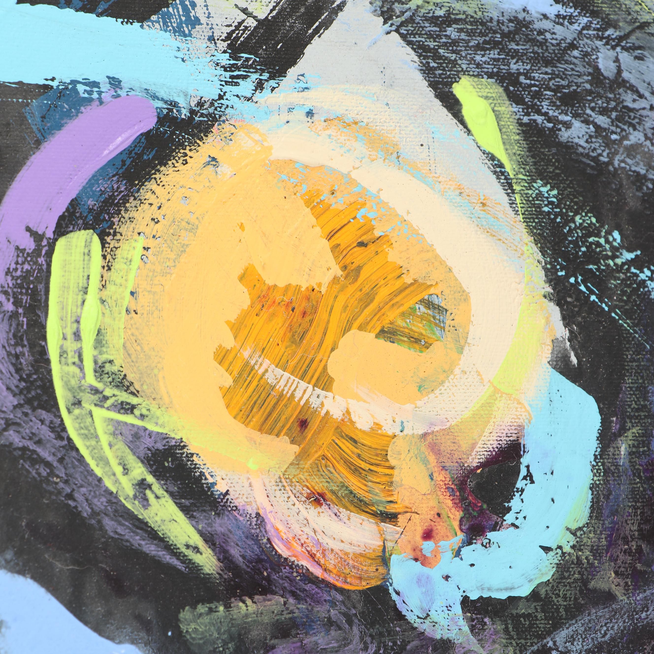 Stefan Georg Acrylic Painting "Music in Color IV"