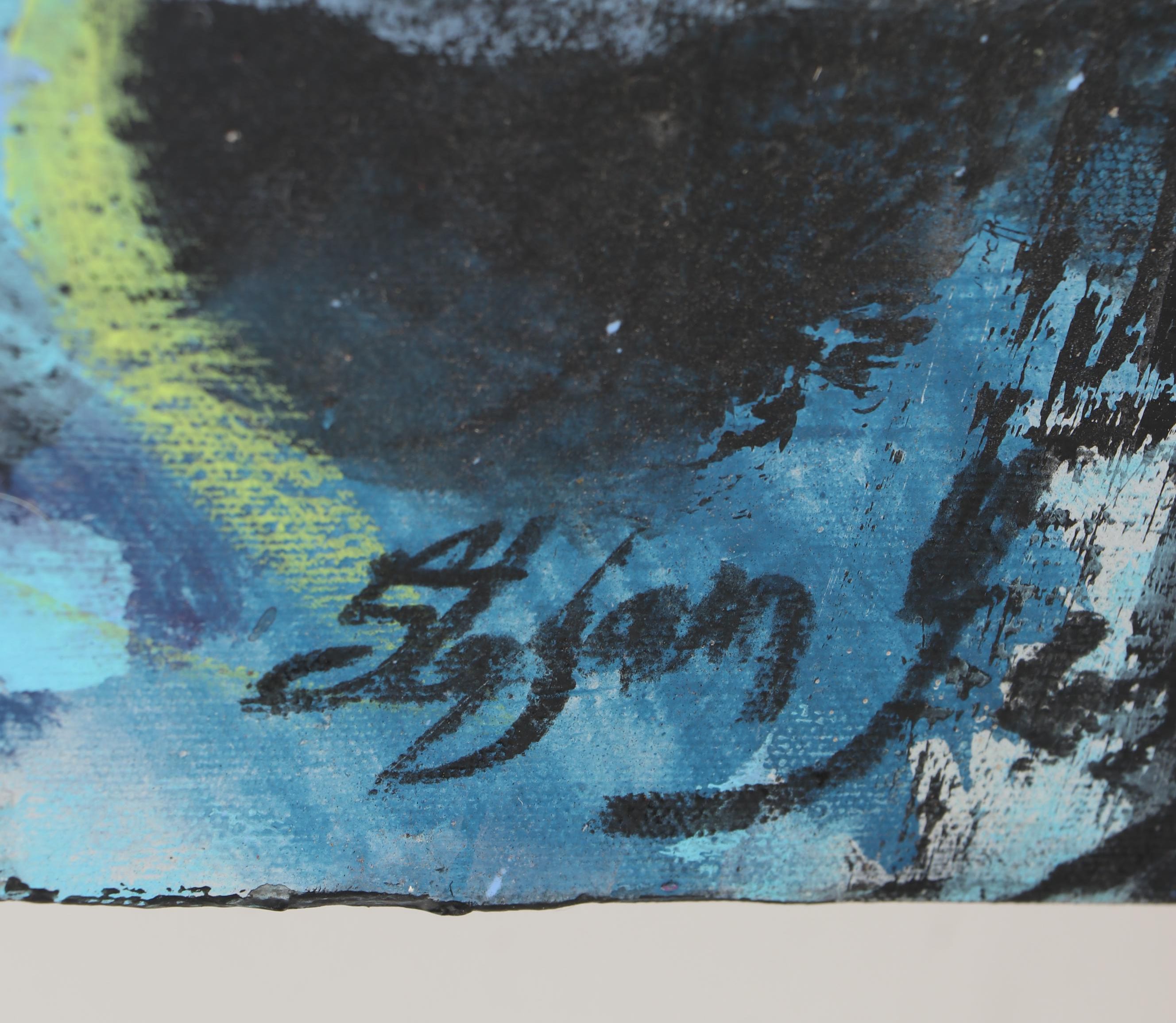 Stefan Georg Acrylic Painting "Music in Color IV"