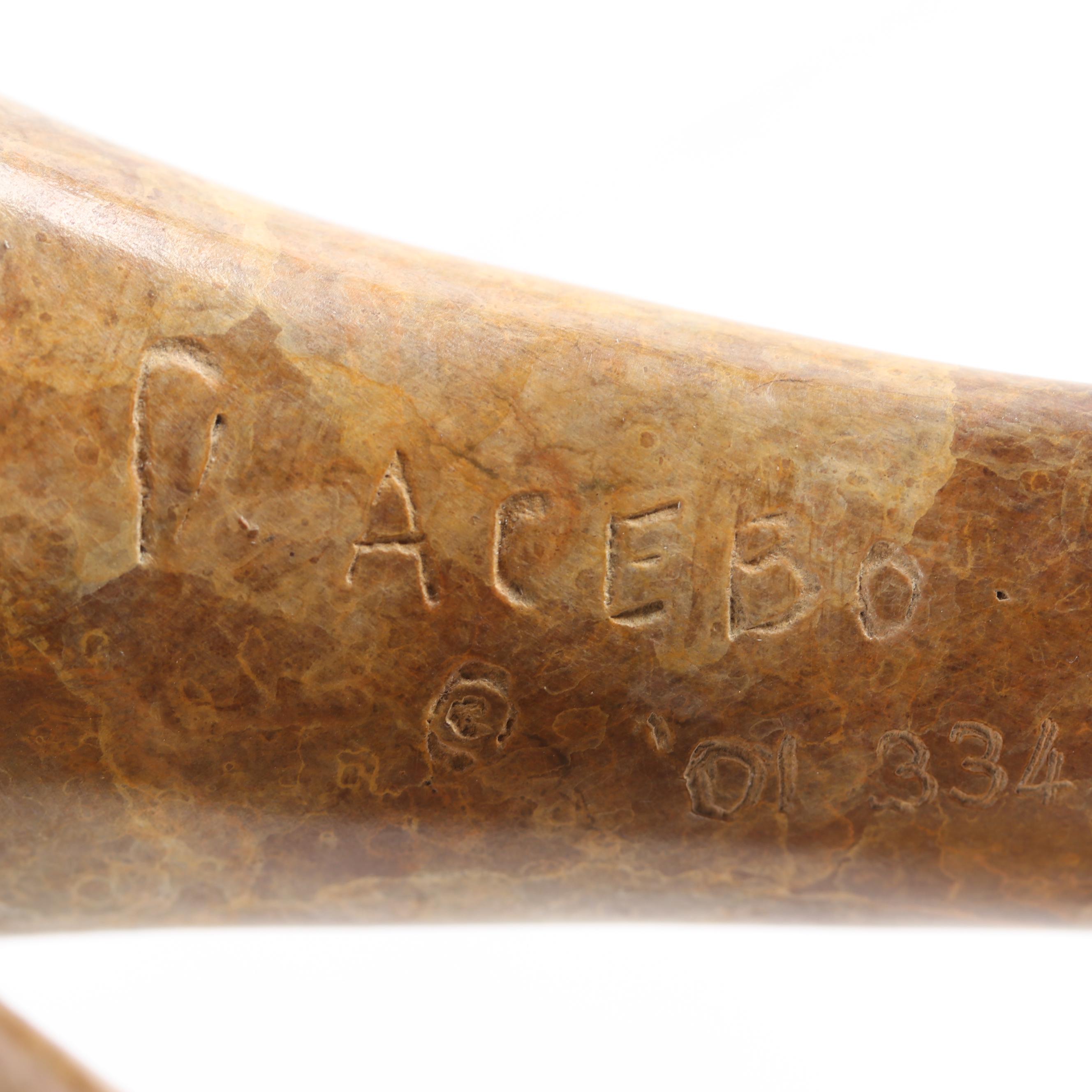 Daniel Acebo Cast Bronze Giraffe Sculpture