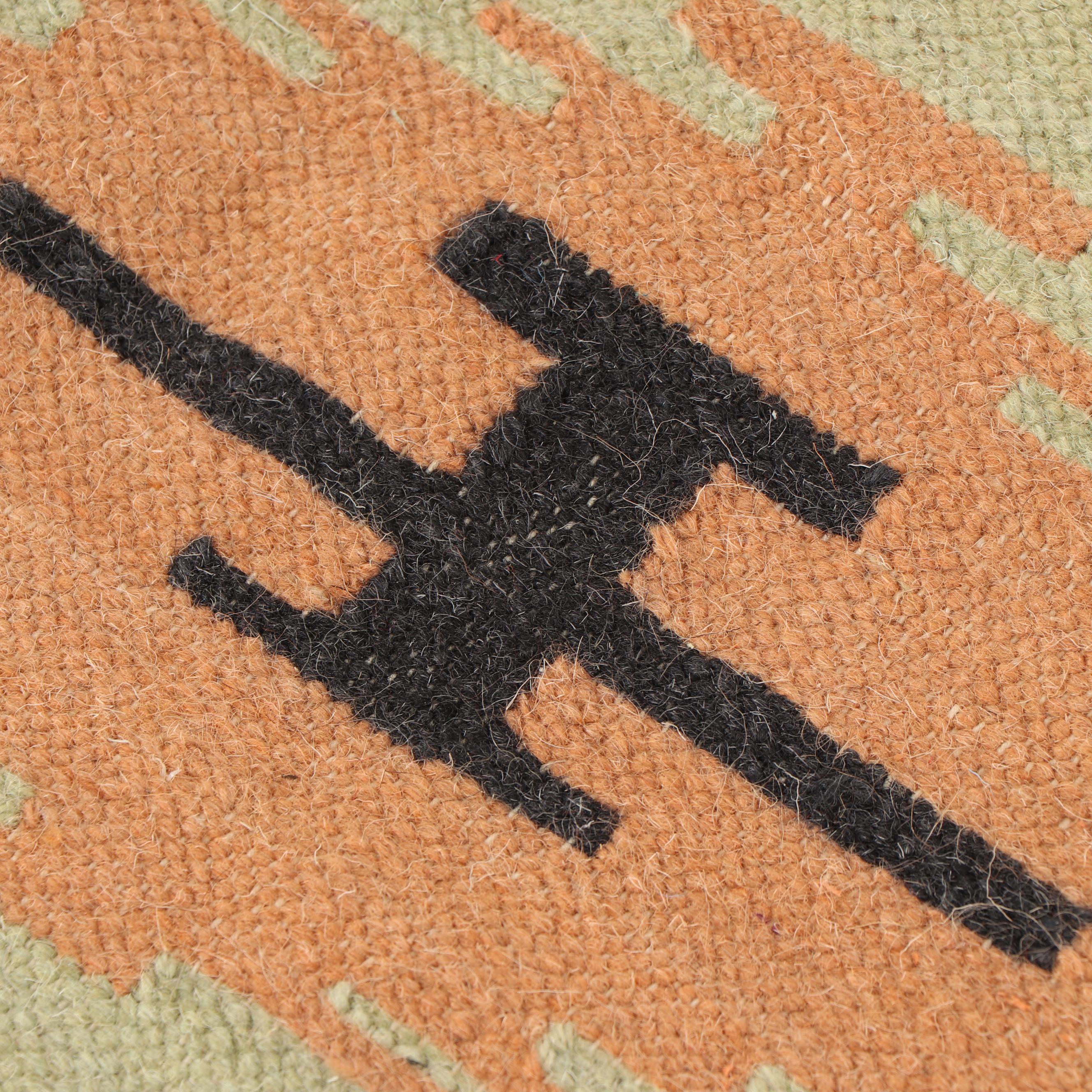 Handwoven Indian Wool Kilim