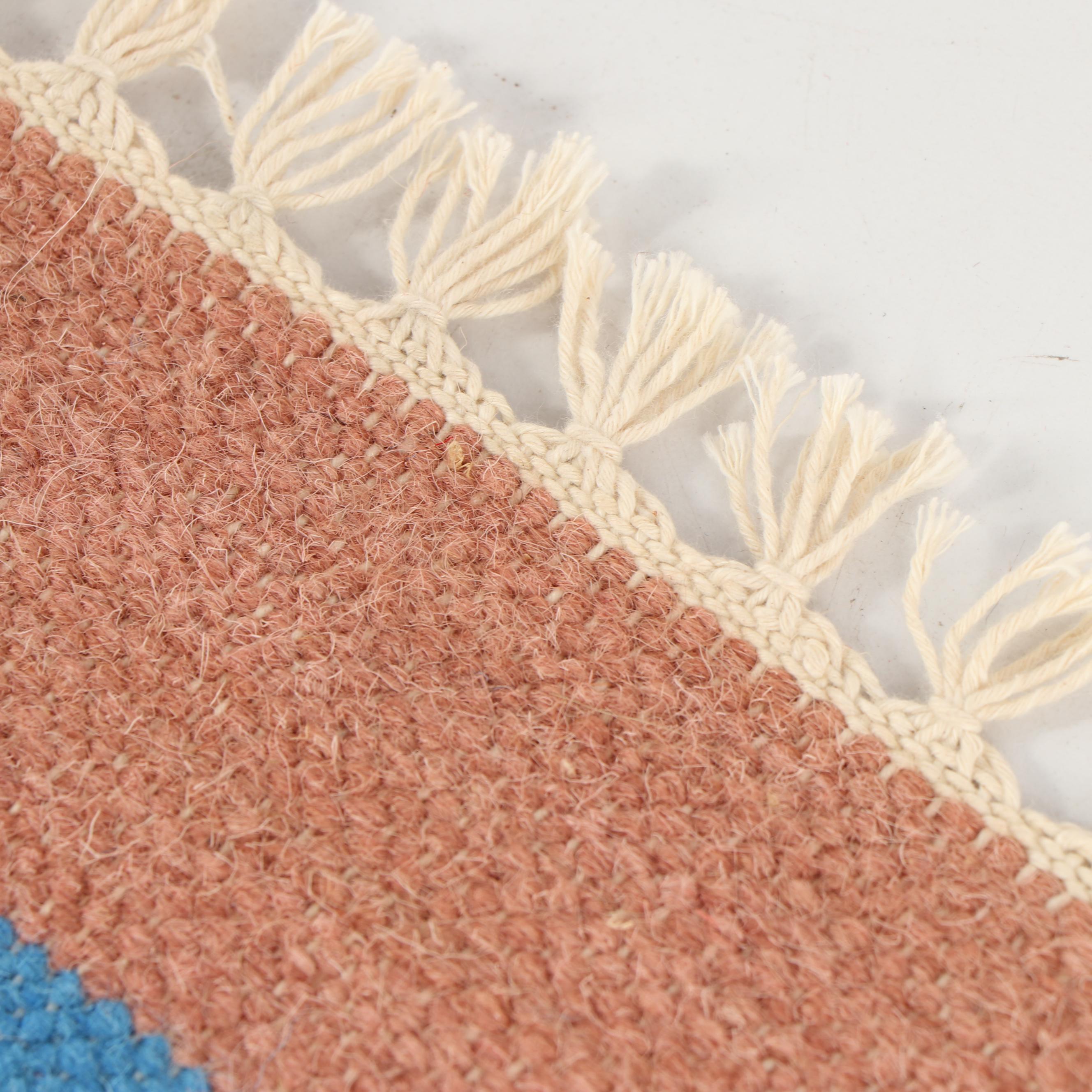 Handwoven Indian Wool Kilim