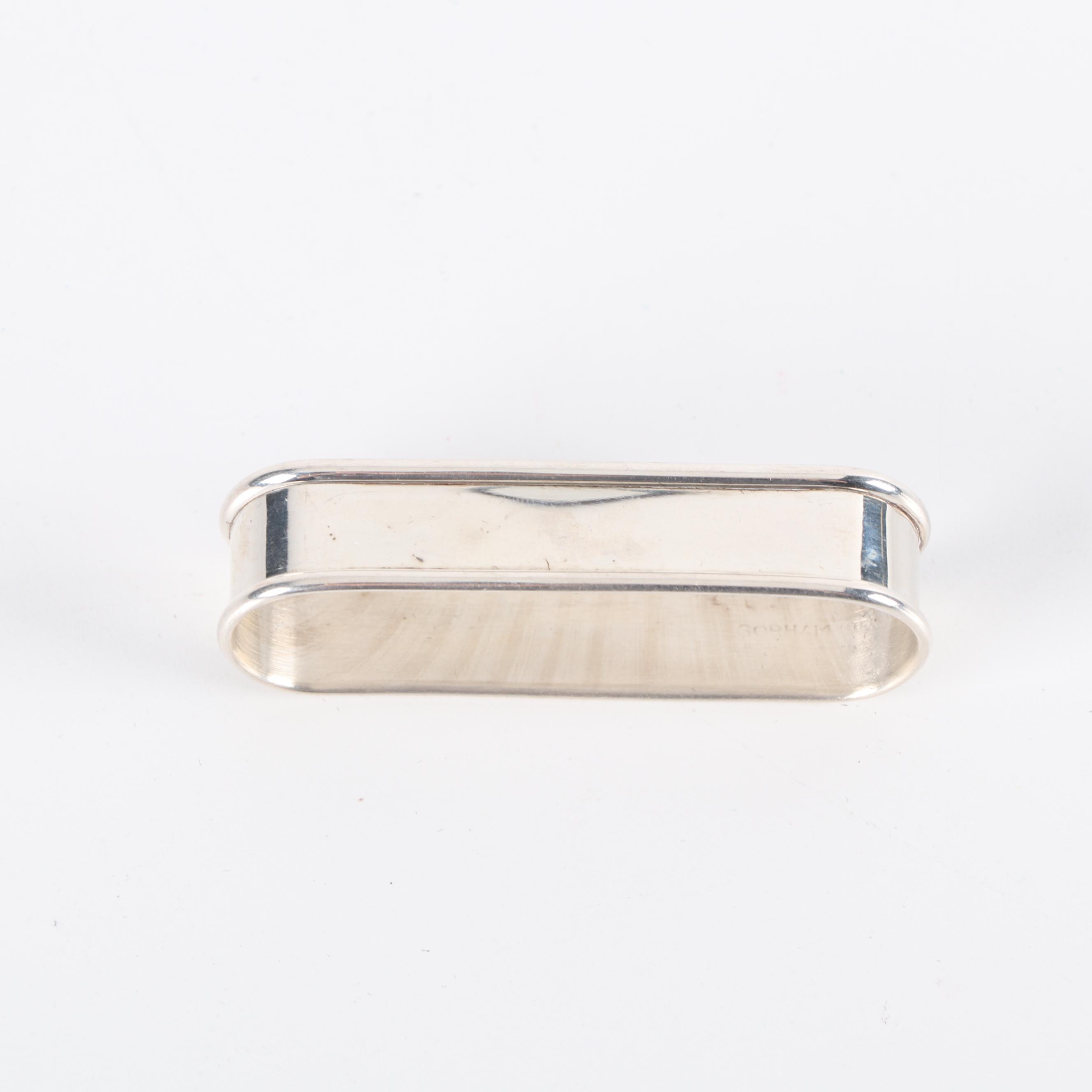 Gorham Sterling Silver Napkin Ring Set