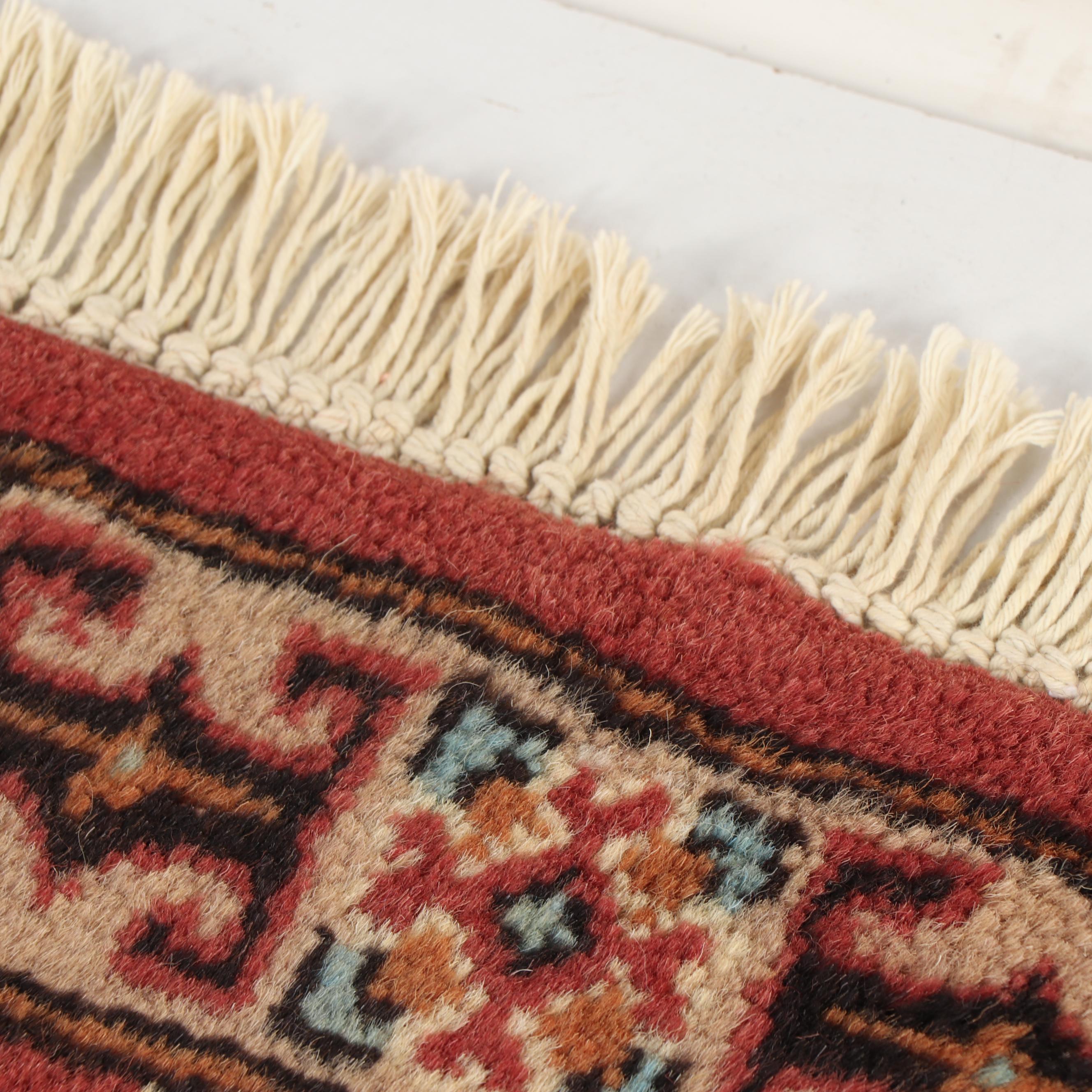 Hand Knotted Pakistani Kazak Wool Carpet Runner