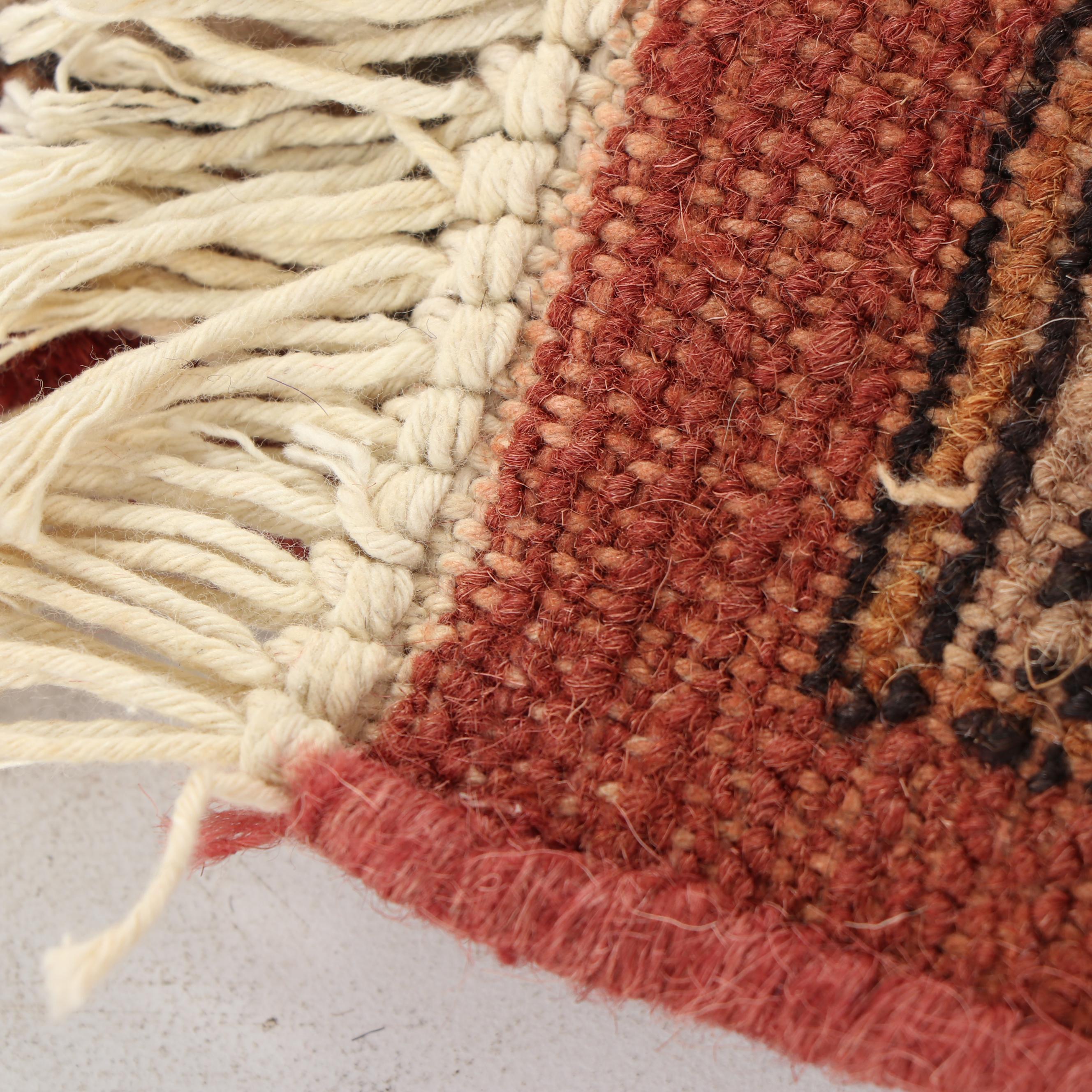 Hand Knotted Pakistani Kazak Wool Carpet Runner