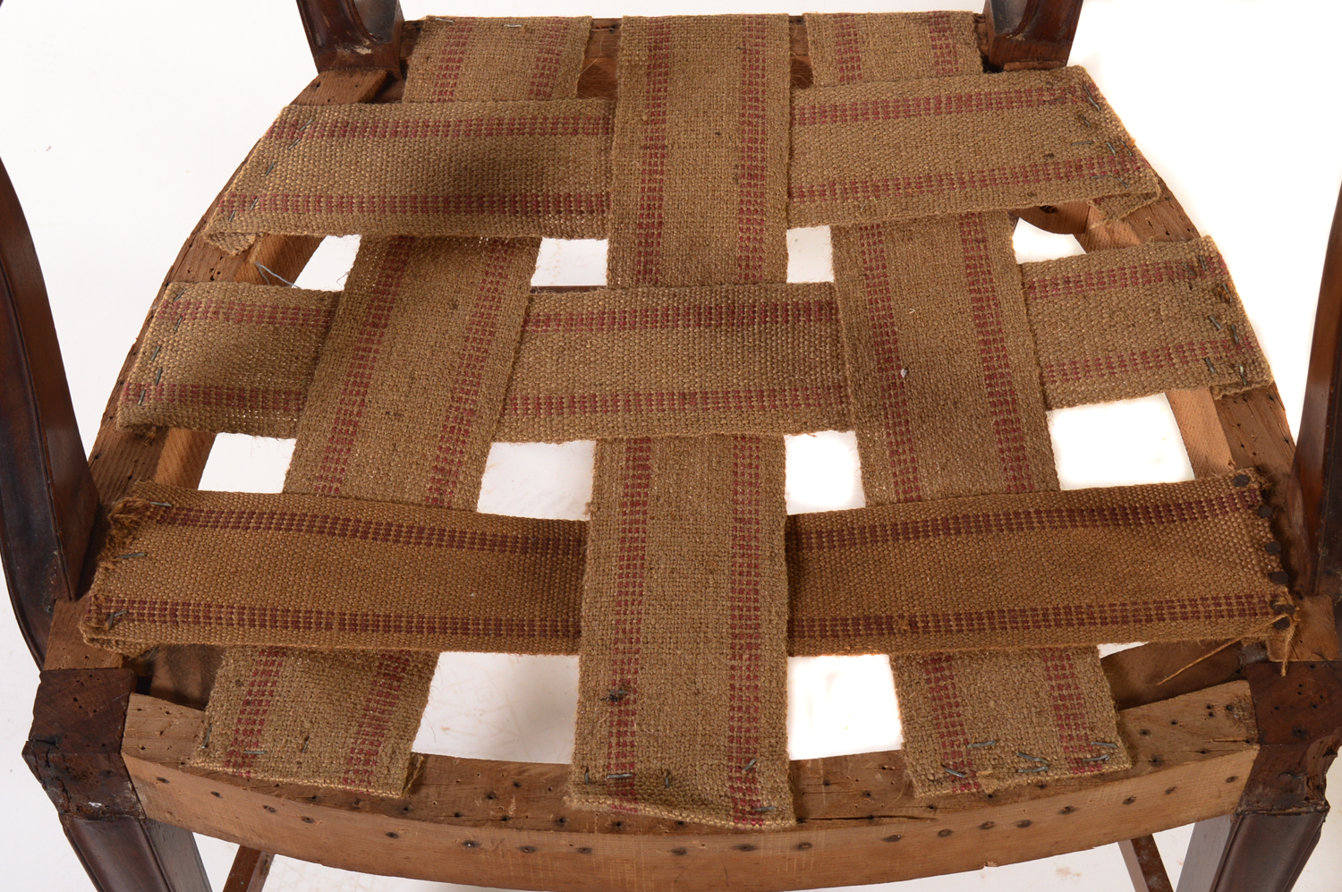 Antique Shield Back Chair Frame