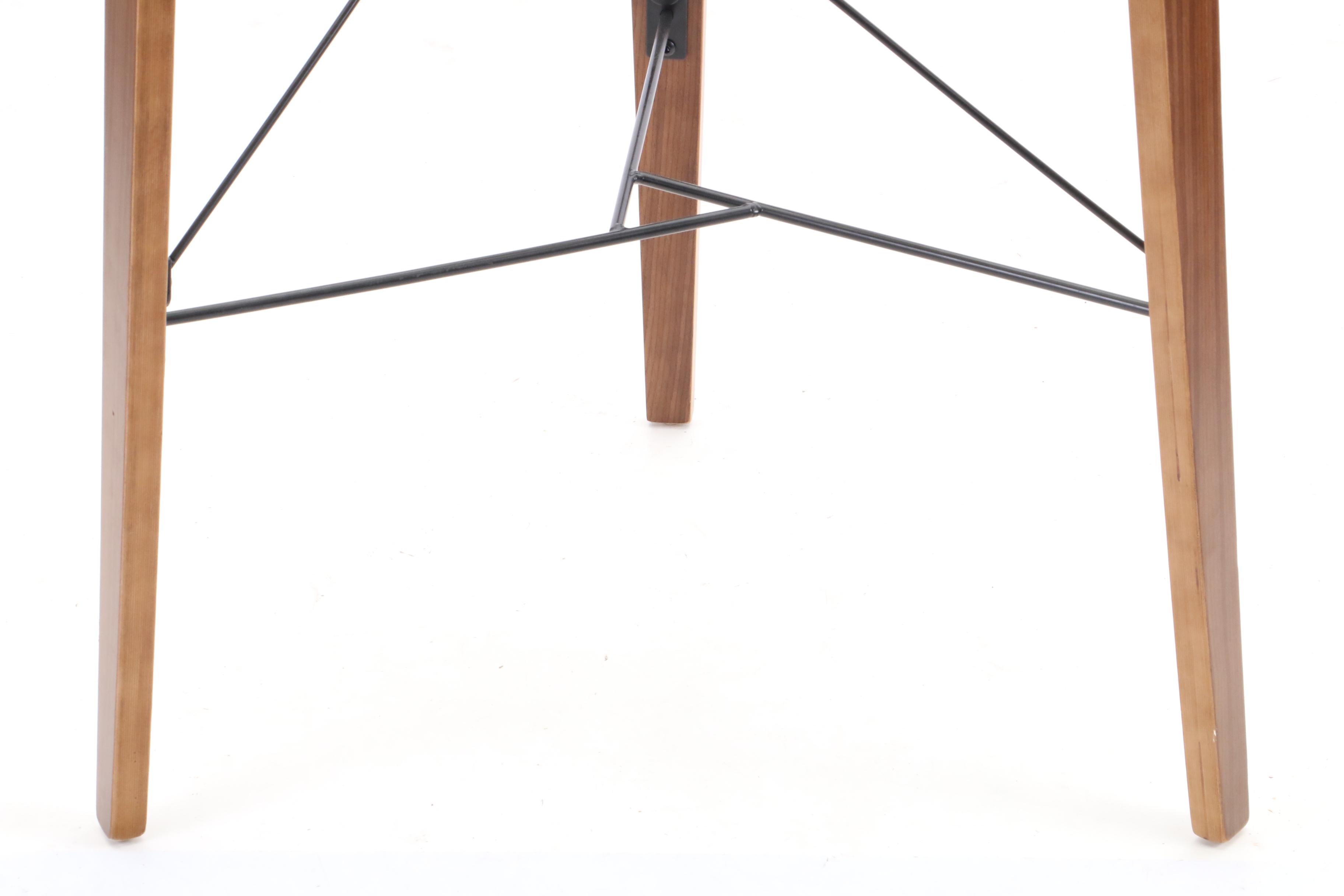 Modern Style Glass Top Table and Swivel Bar Height Chairs by Armen Living