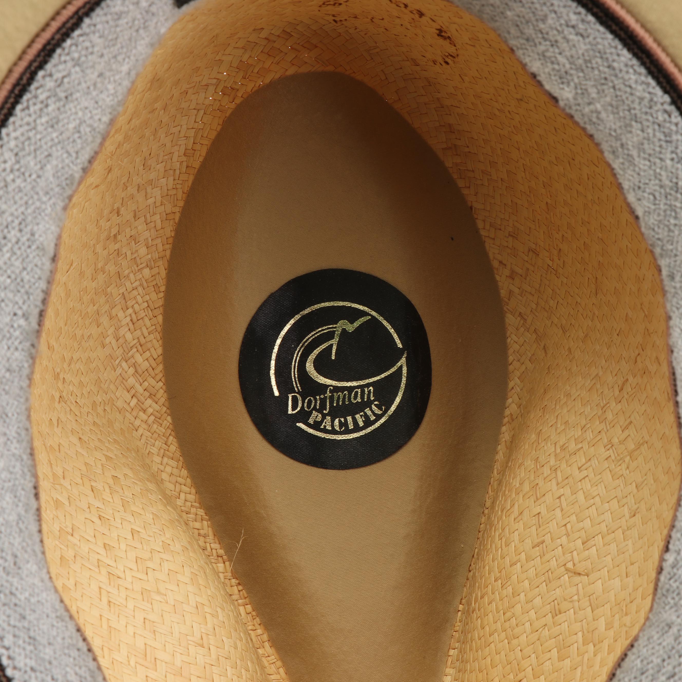 Men's Dobbs and Dorfman Pacific Woven Wide Brim Hats