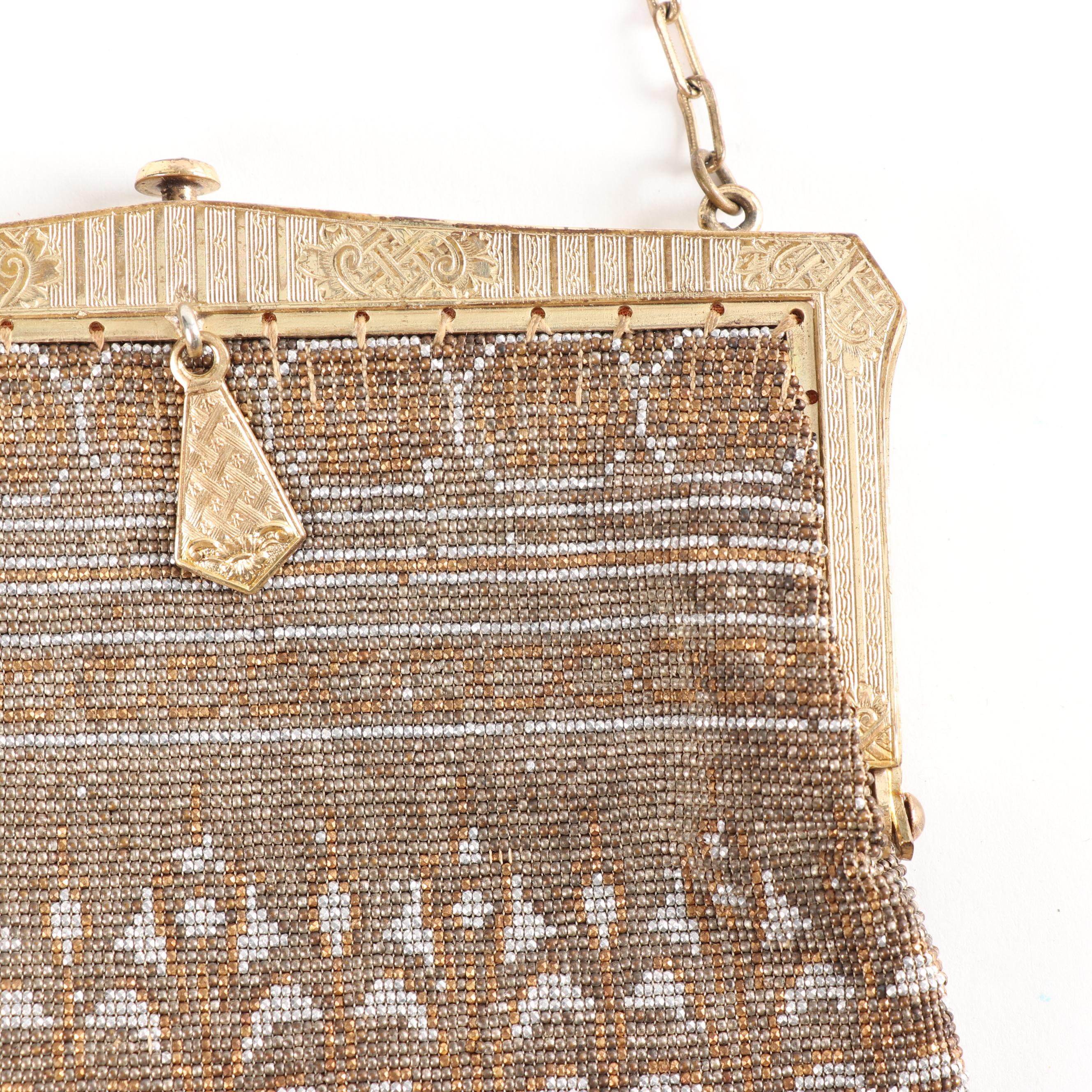 1920s Vintage Micro Beaded Evening Bag