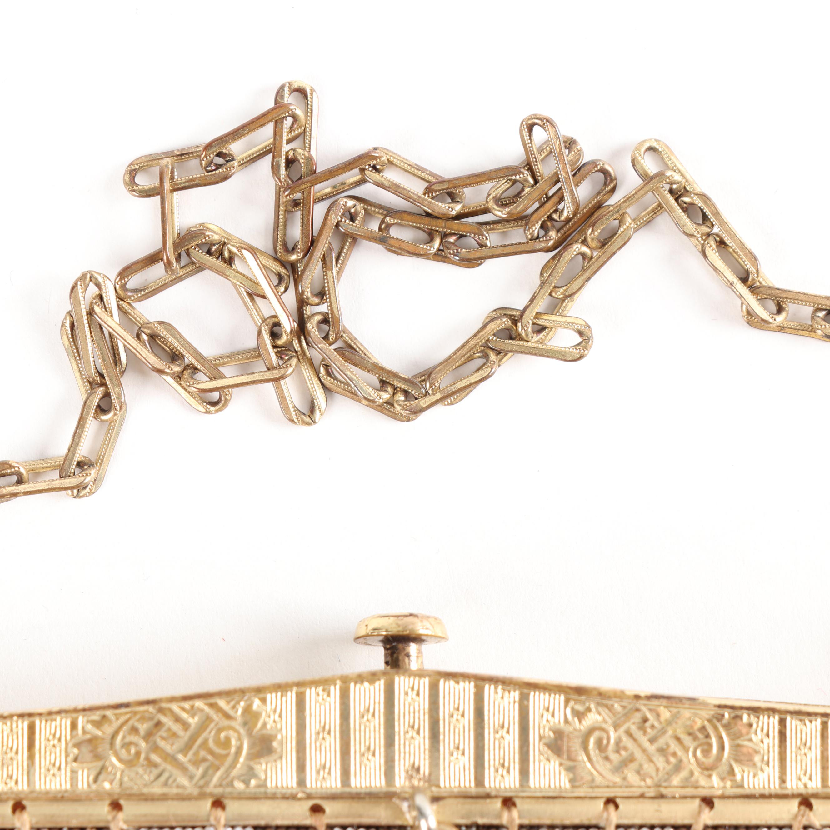 1920s Vintage Micro Beaded Evening Bag