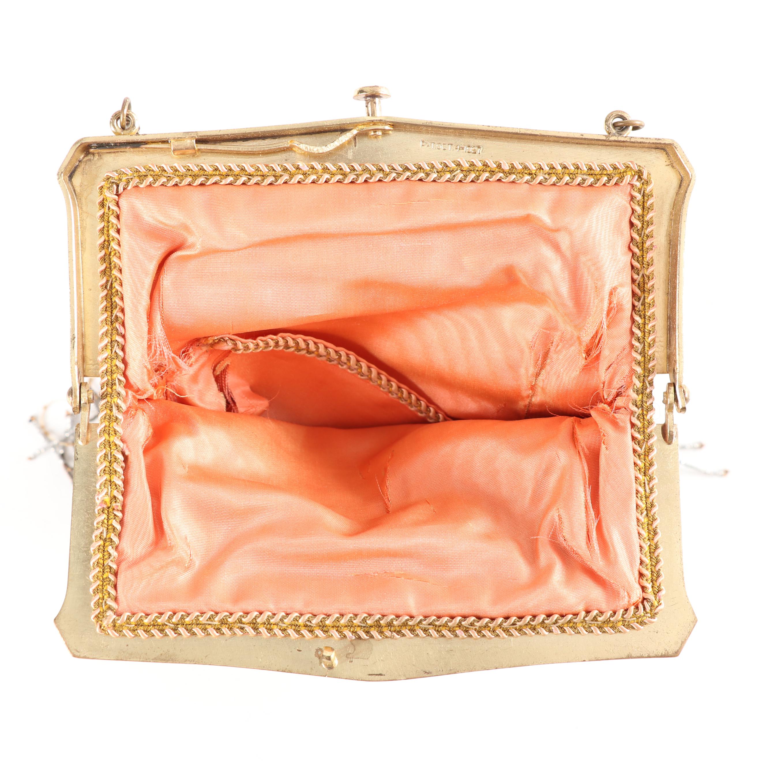 1920s Vintage Micro Beaded Evening Bag