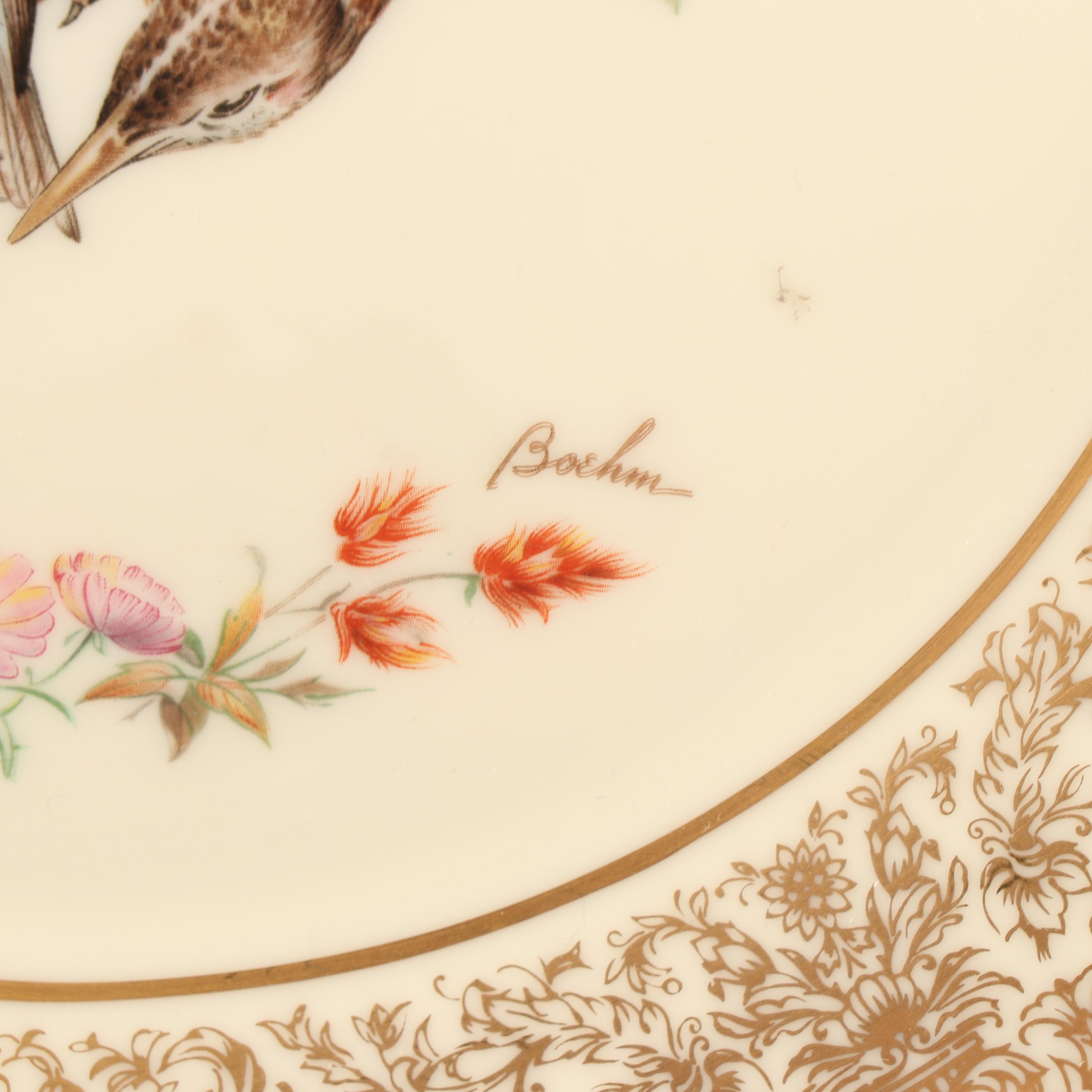 Vintage Lenox "Boehm Birds" Porcelain Collector Plates