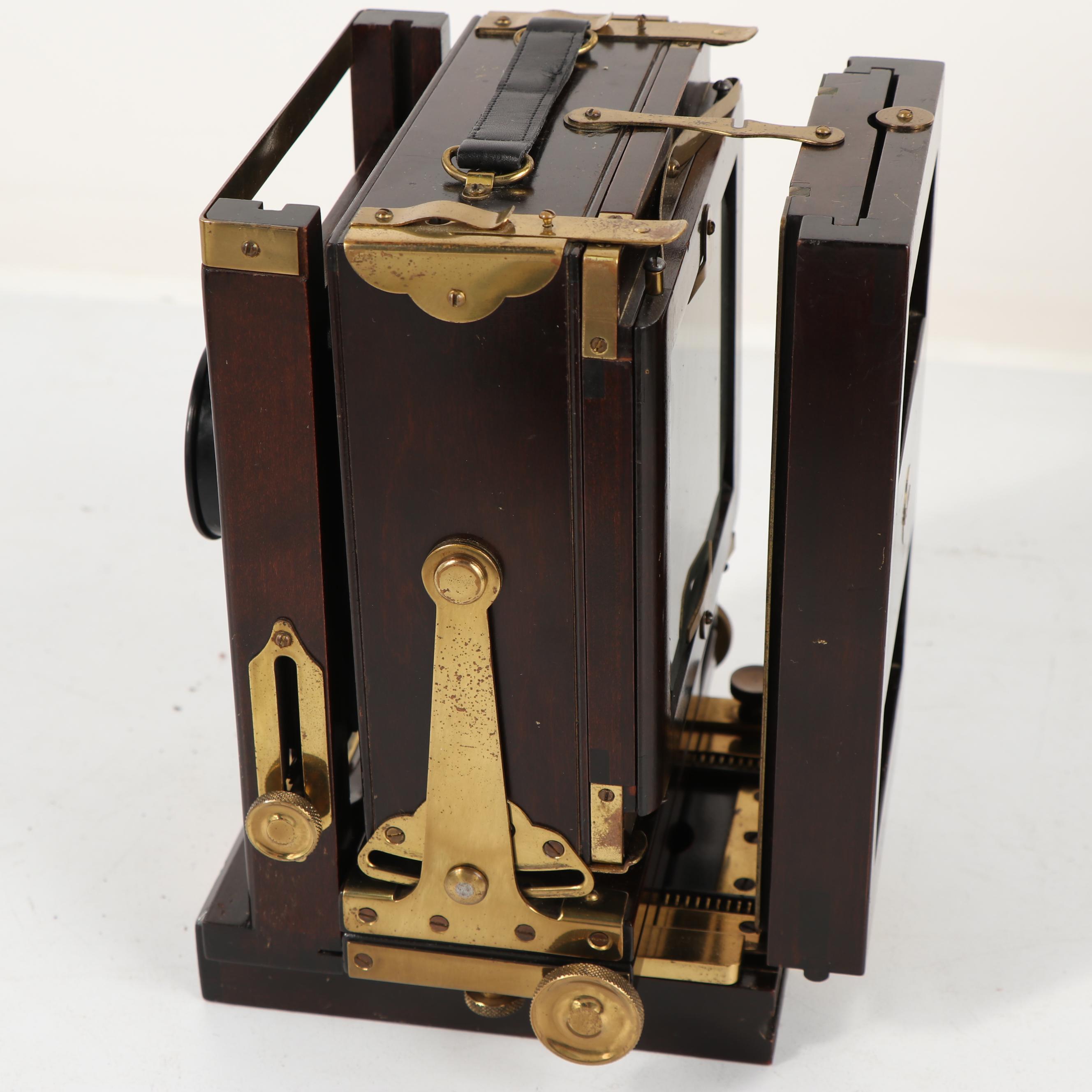 C. 1920s Agfa Ansco Wood Body Large Format Camera with Lenses and Accessories