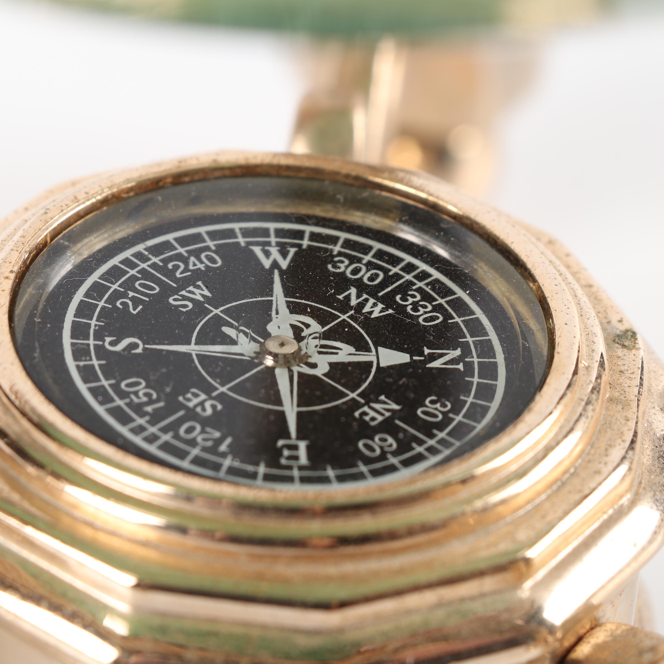 Stone Inlay Desk Globe and Stand