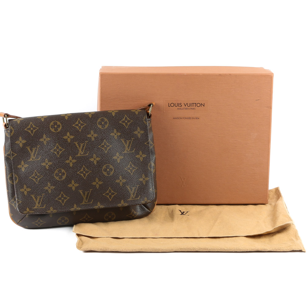 2002 Louis Vuitton of Paris Monogram Musette Tango Handbag