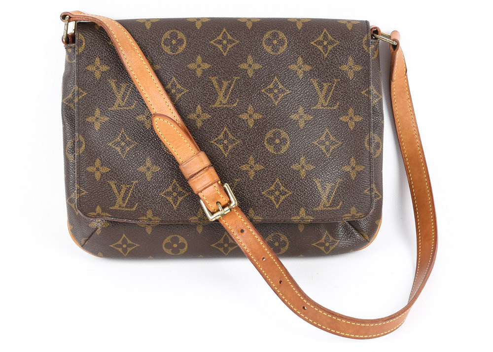 2002 Louis Vuitton of Paris Monogram Musette Tango Handbag