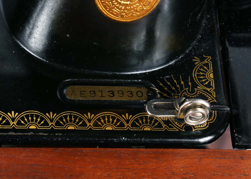 Circa 1938 Singer Sewing Machine