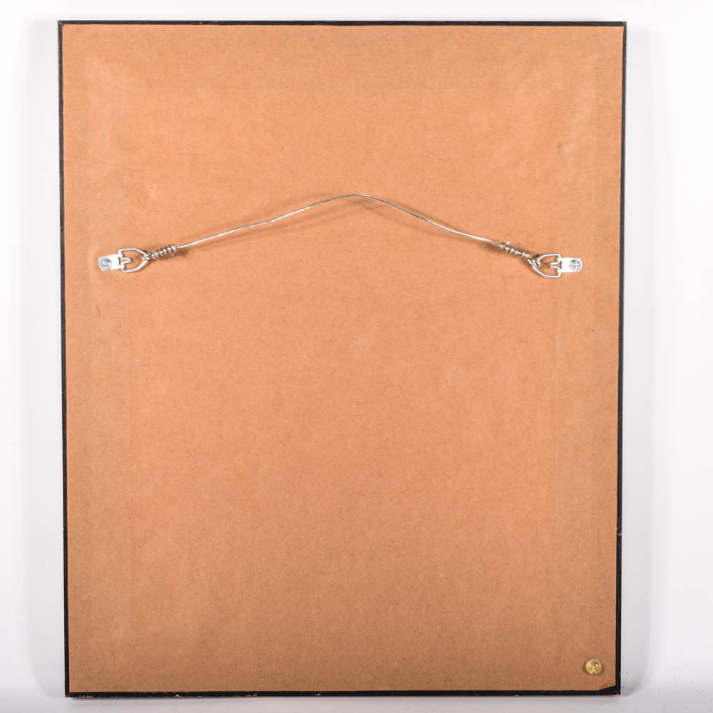 Mary Helen Wallace Watercolor of a Bluebird