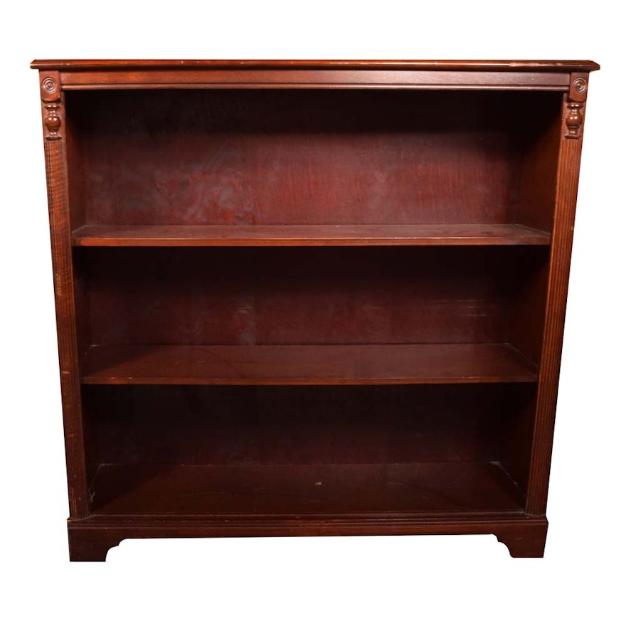 Mahogany Finish Bookcase