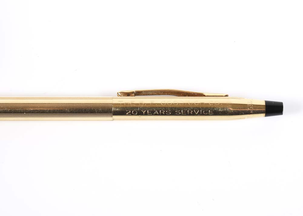 Vintage Cross 12K Gold Filled Pencil and Pen Set