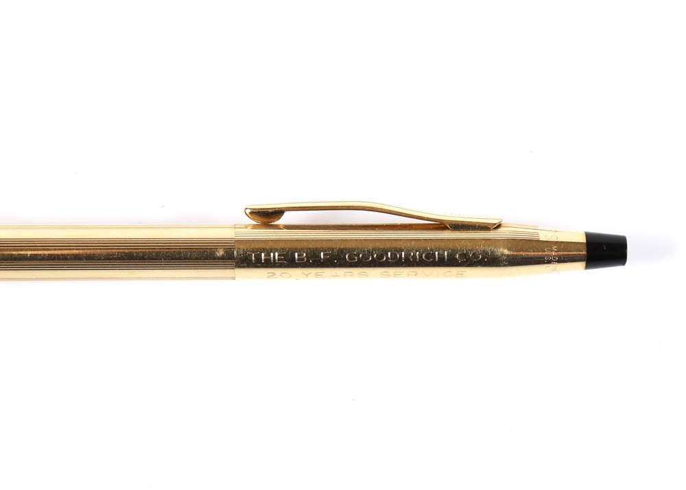 Vintage Cross 12K Gold Filled Pencil and Pen Set