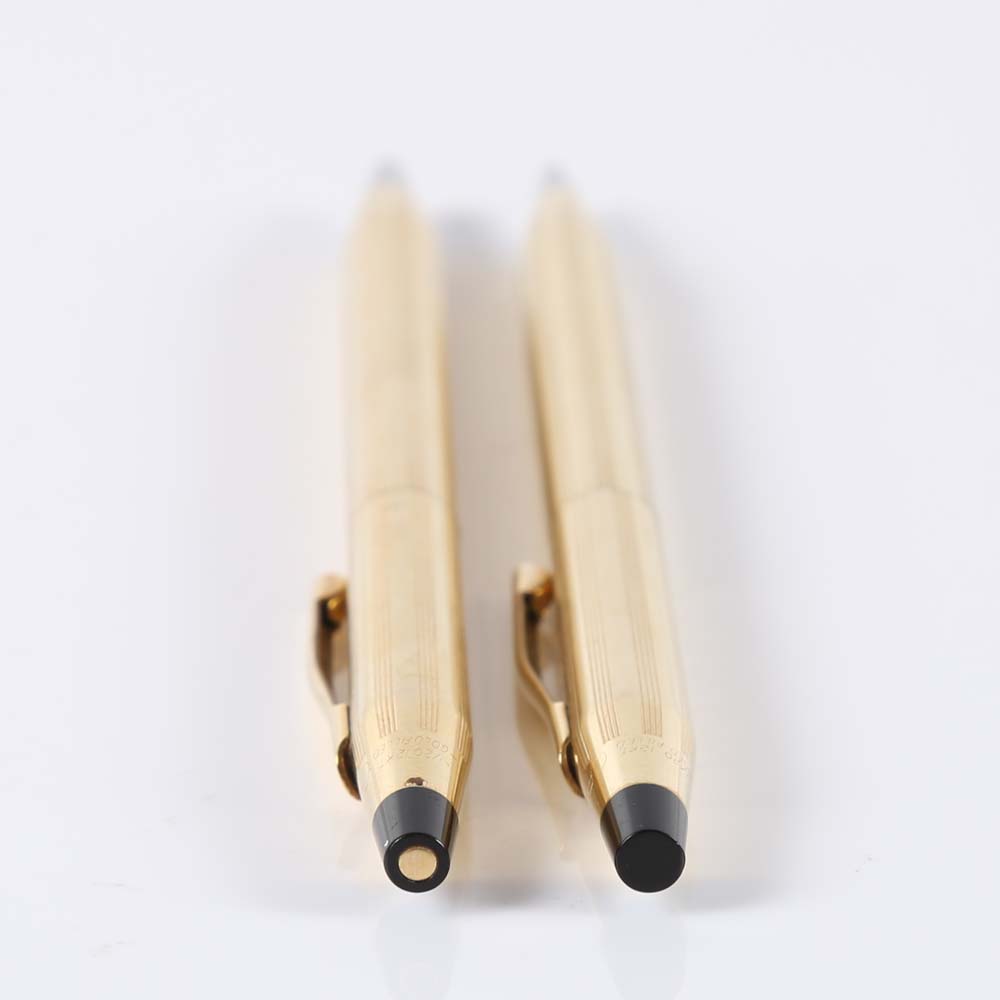 Vintage Cross 12K Gold Filled Pencil and Pen Set