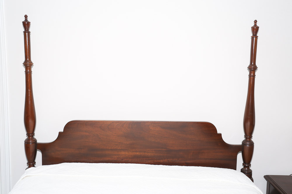 Federal Style Four Post Full Size Bed Frame